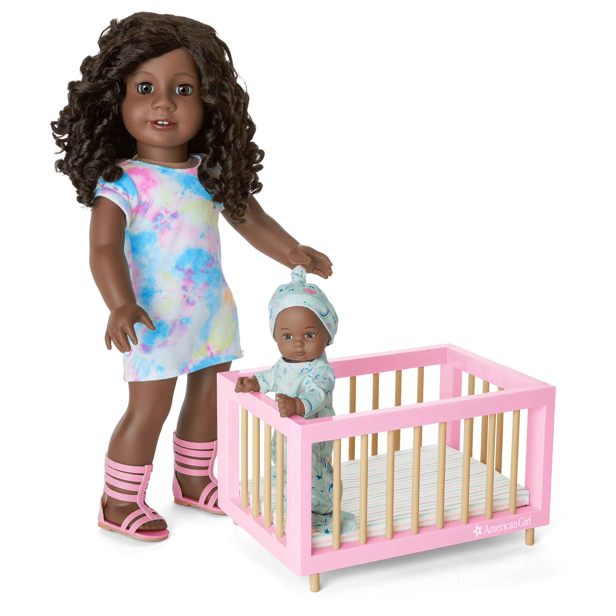 Little Bitty Baby Crib Sleeper Set for 7.75 inch Dolls