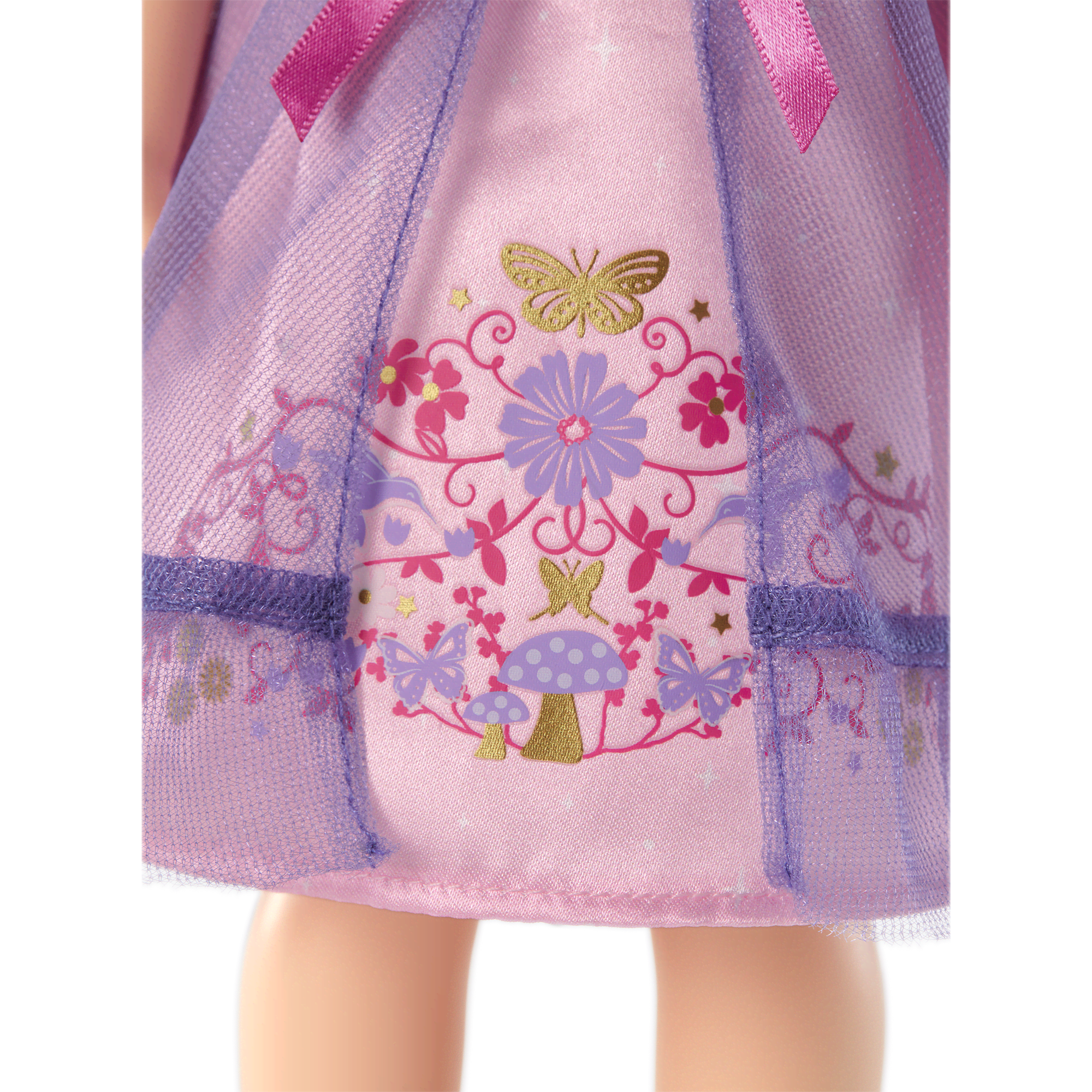 Royal Ruffles Nightie & Pegeen™ Bundle (WellieWishers™)