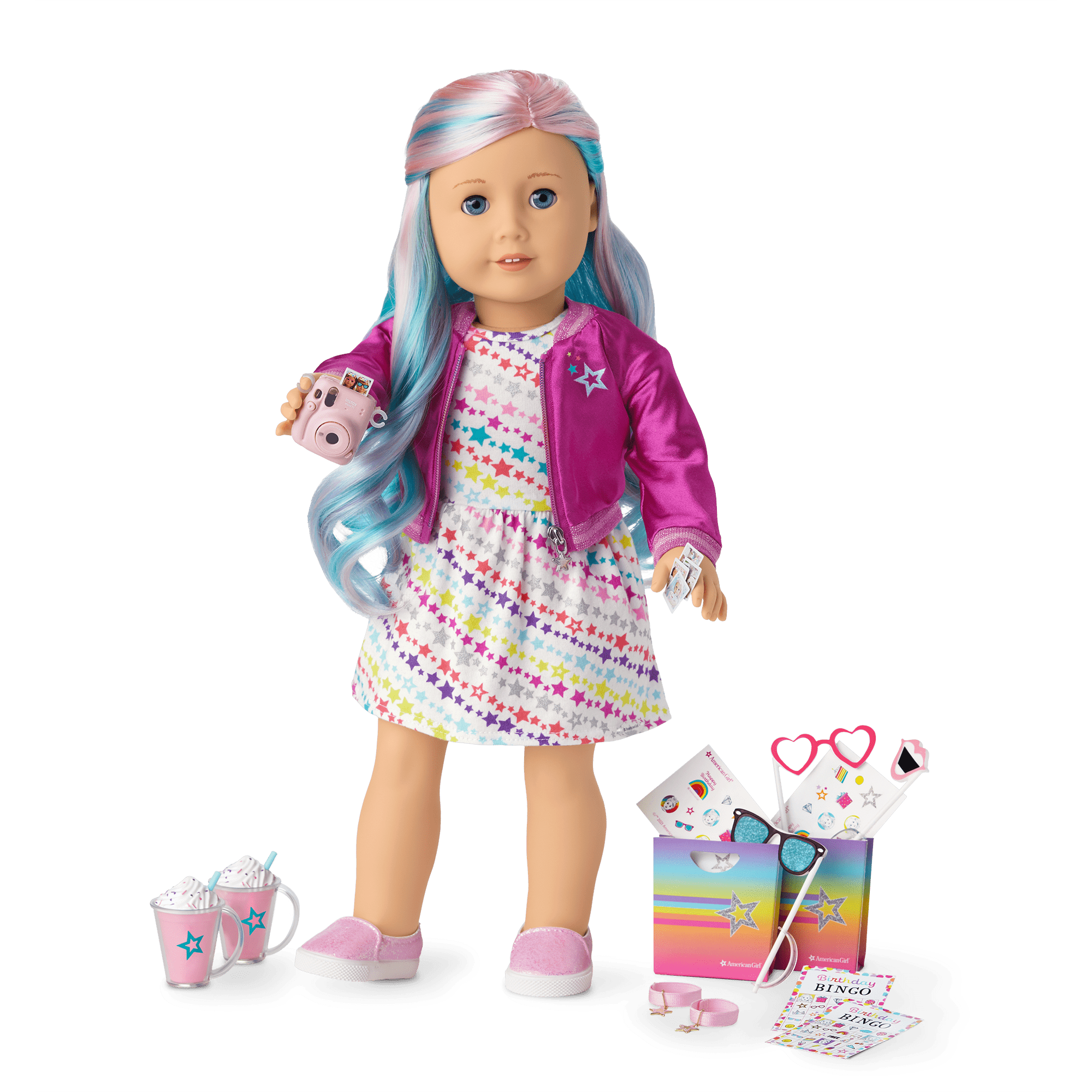 American Girl® Birthday Cart & Accessories