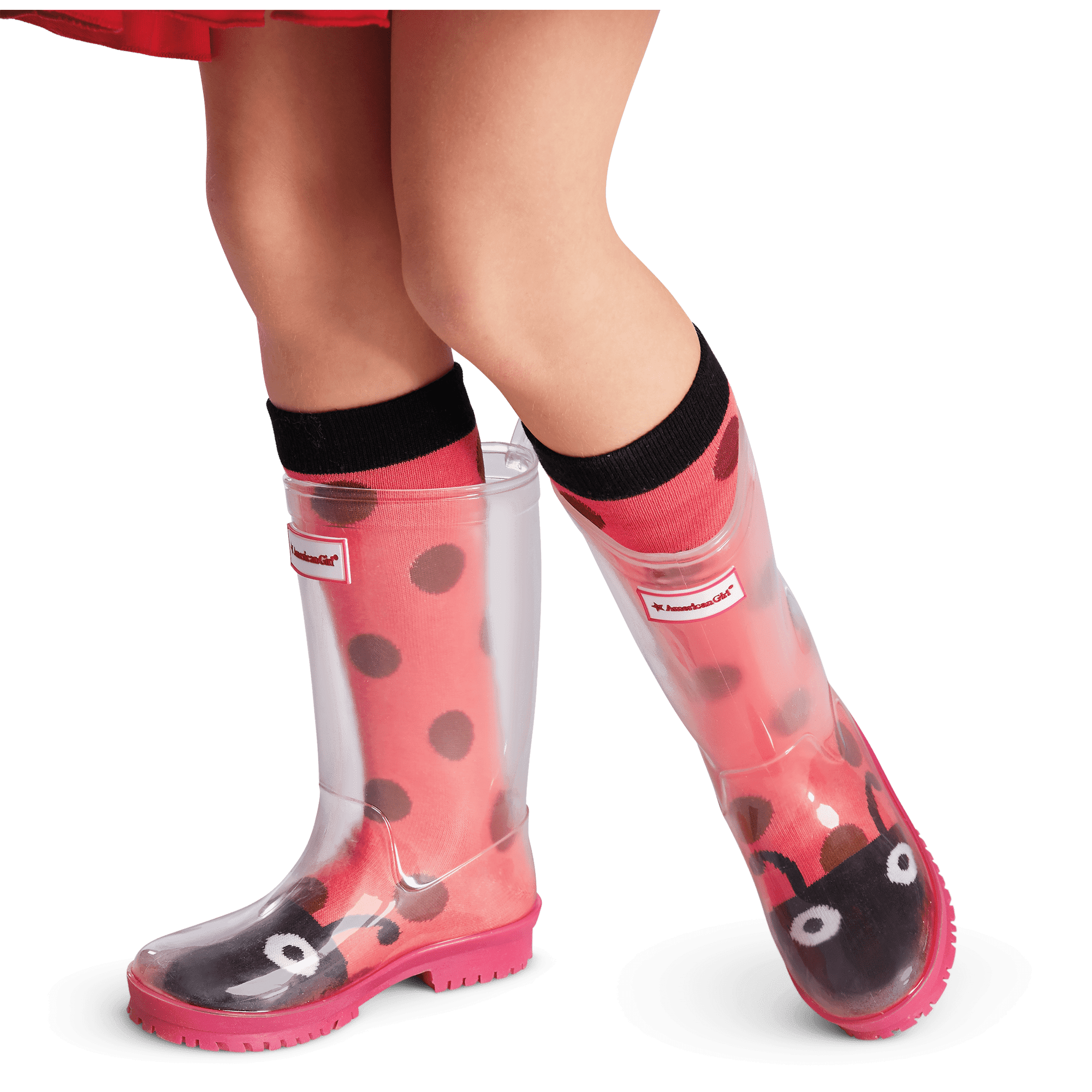 American girl clear rain boots sales