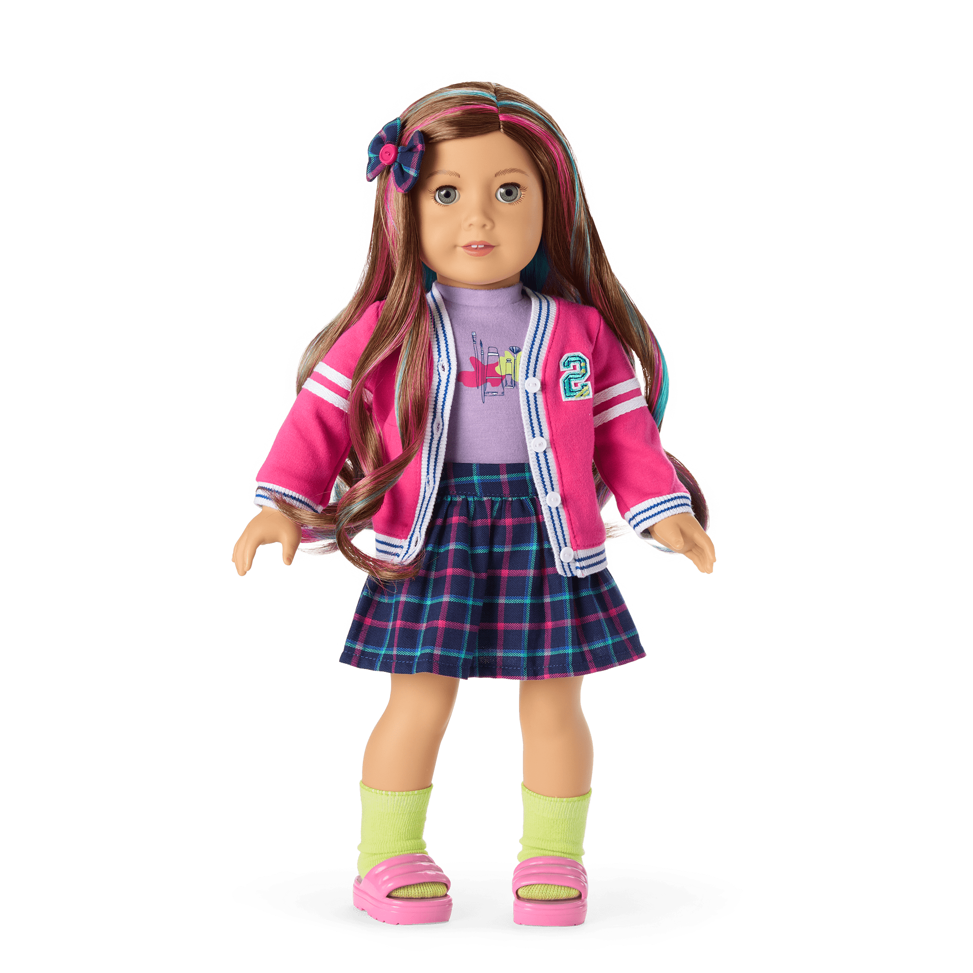 School Day Style Outfit Set for Dolls American Girl