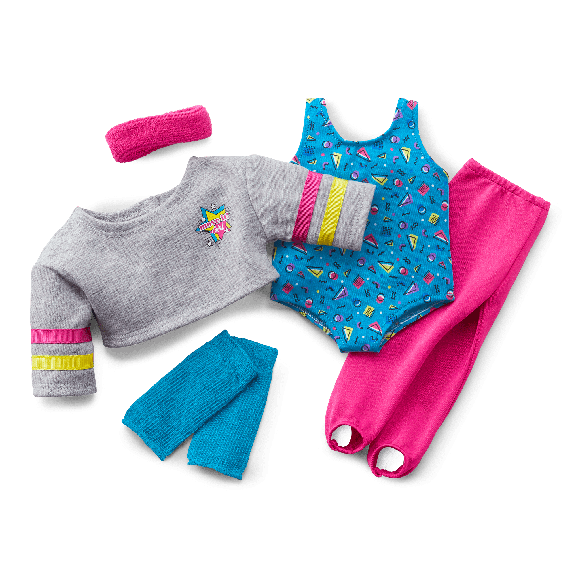 Courtney's™ Fitness Outfit for 18-inch Dolls (Historical Characters)