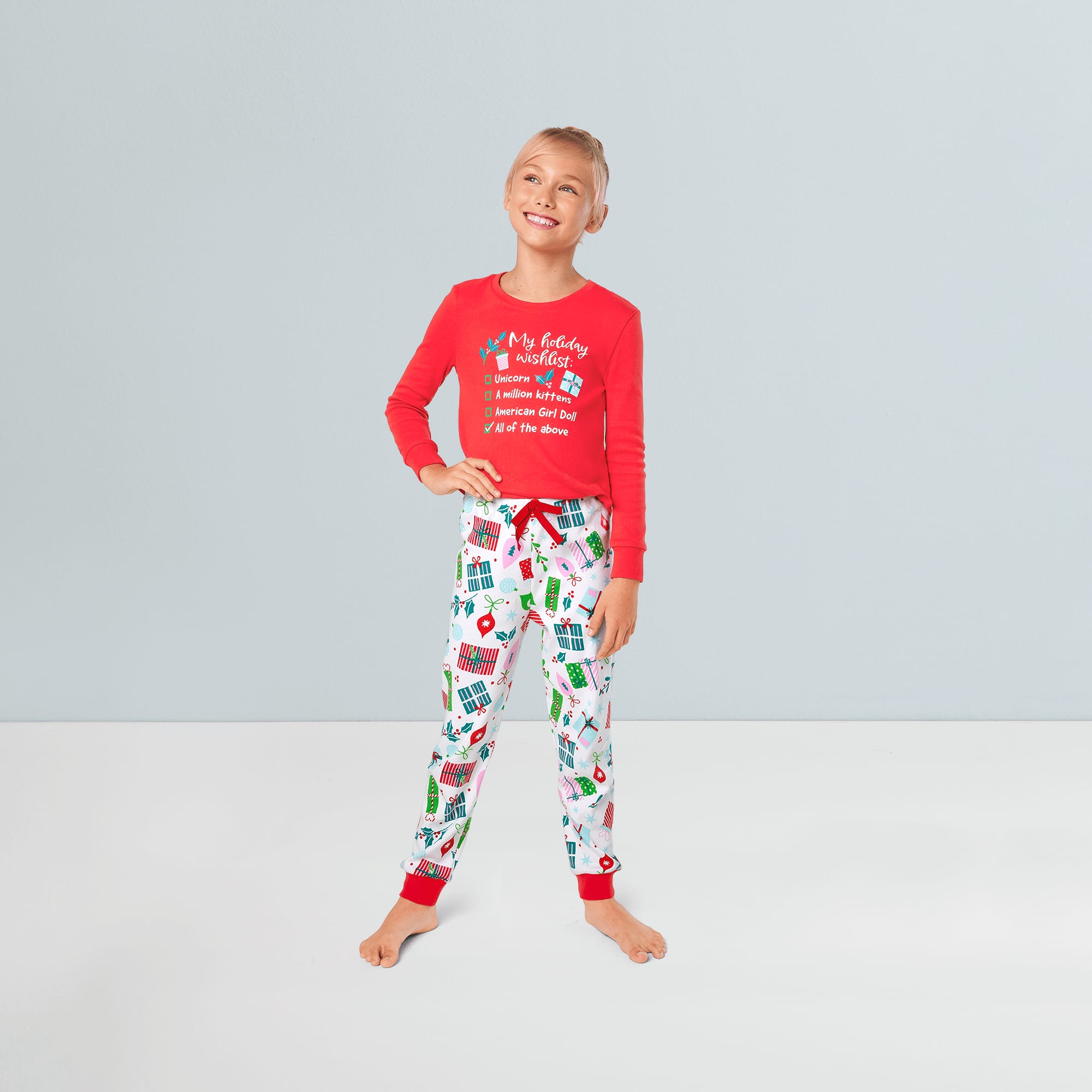 Holiday Wish List PJs for Girls