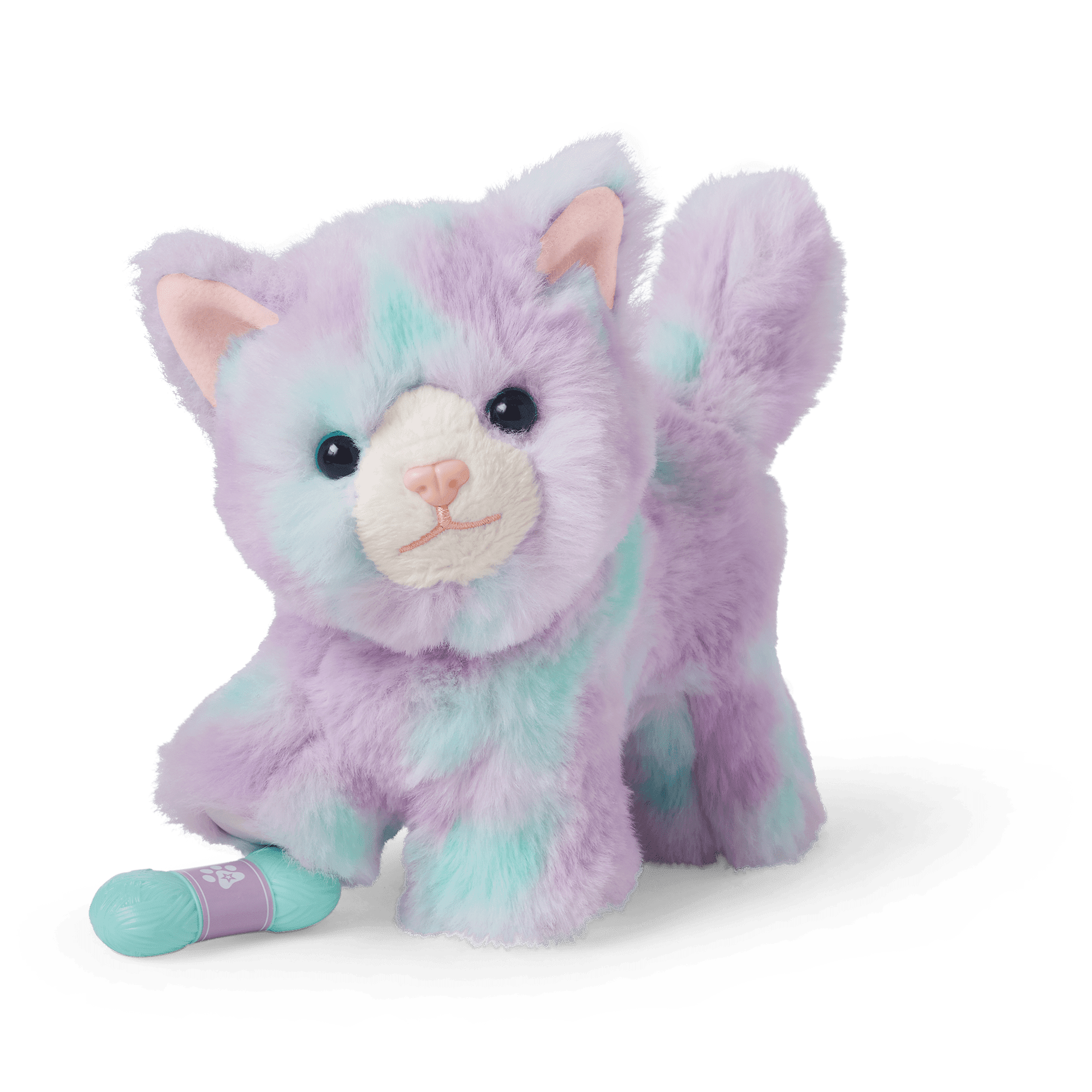 Purrpley Pink Kitty Cat for 18-inch Dolls