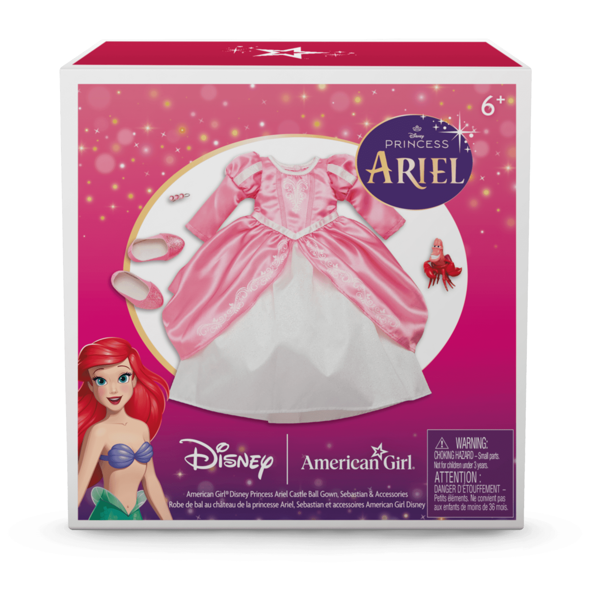 Disney Princess Ariel Gown & Accessories | American Girl Disney Princess Ariel Gown & Accessories | American Girl