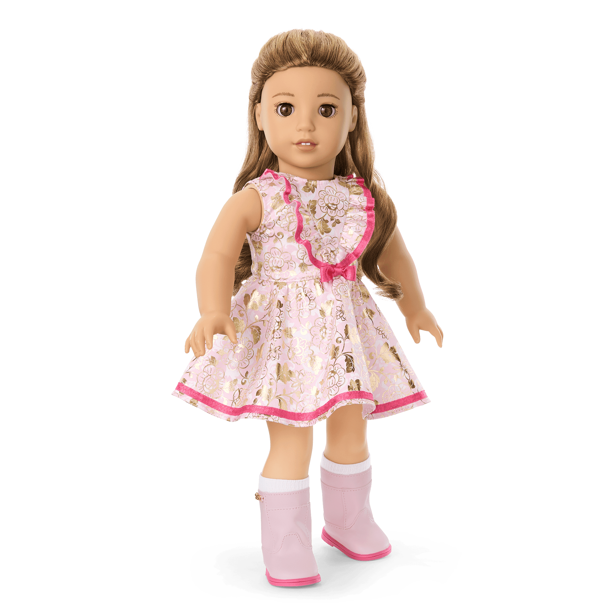 Floral Fashion Outfit for 18-inch Dolls