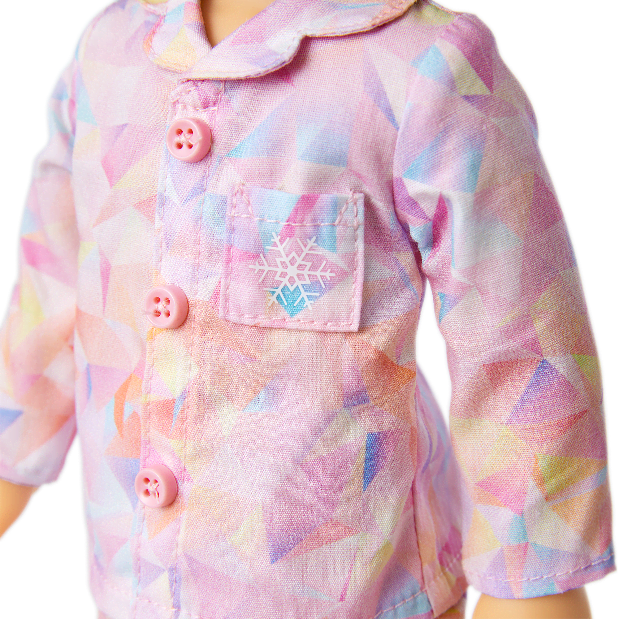 Gwynn’s™ Powder Pink Pajamas for 14.5-inch Dolls