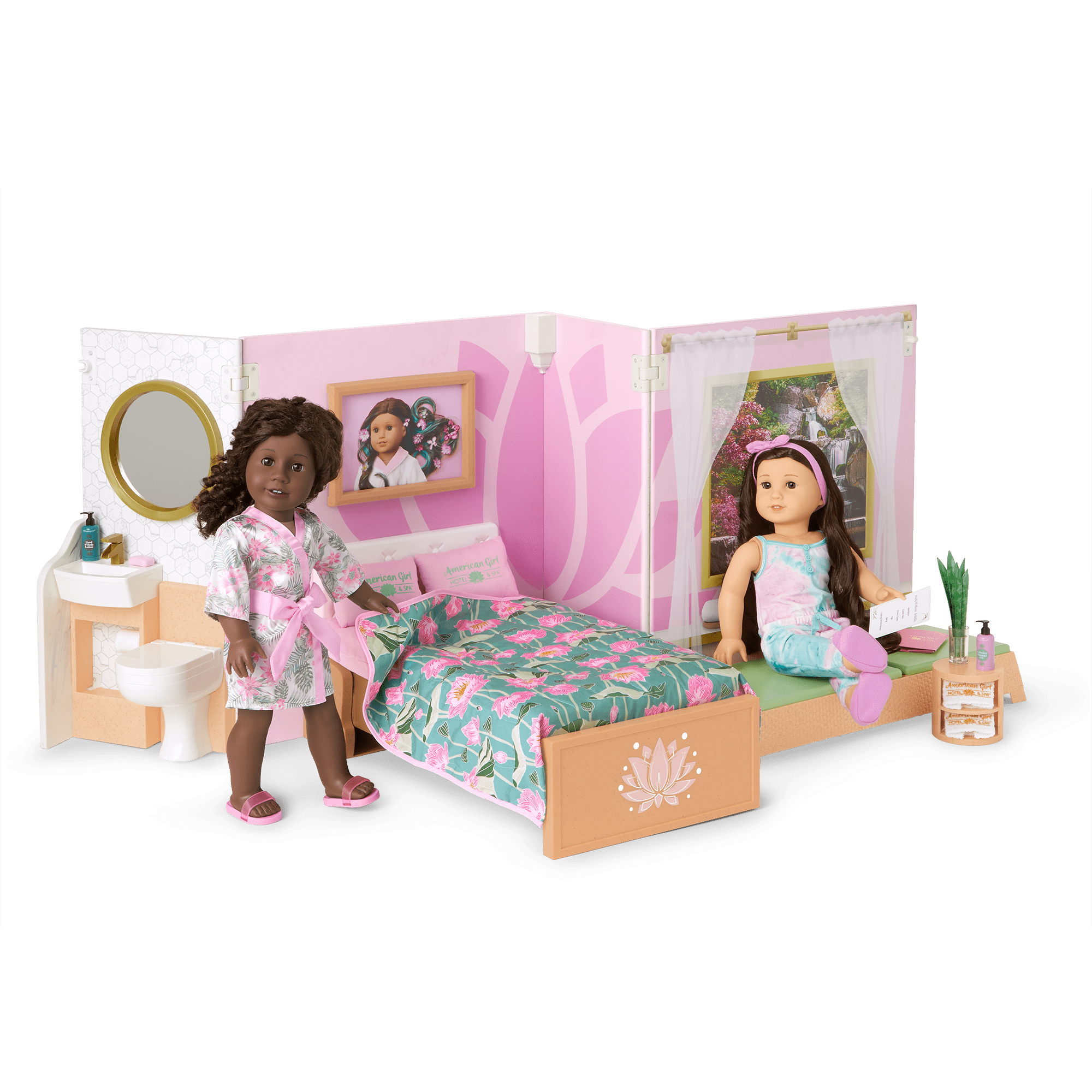 Doll hotel set store