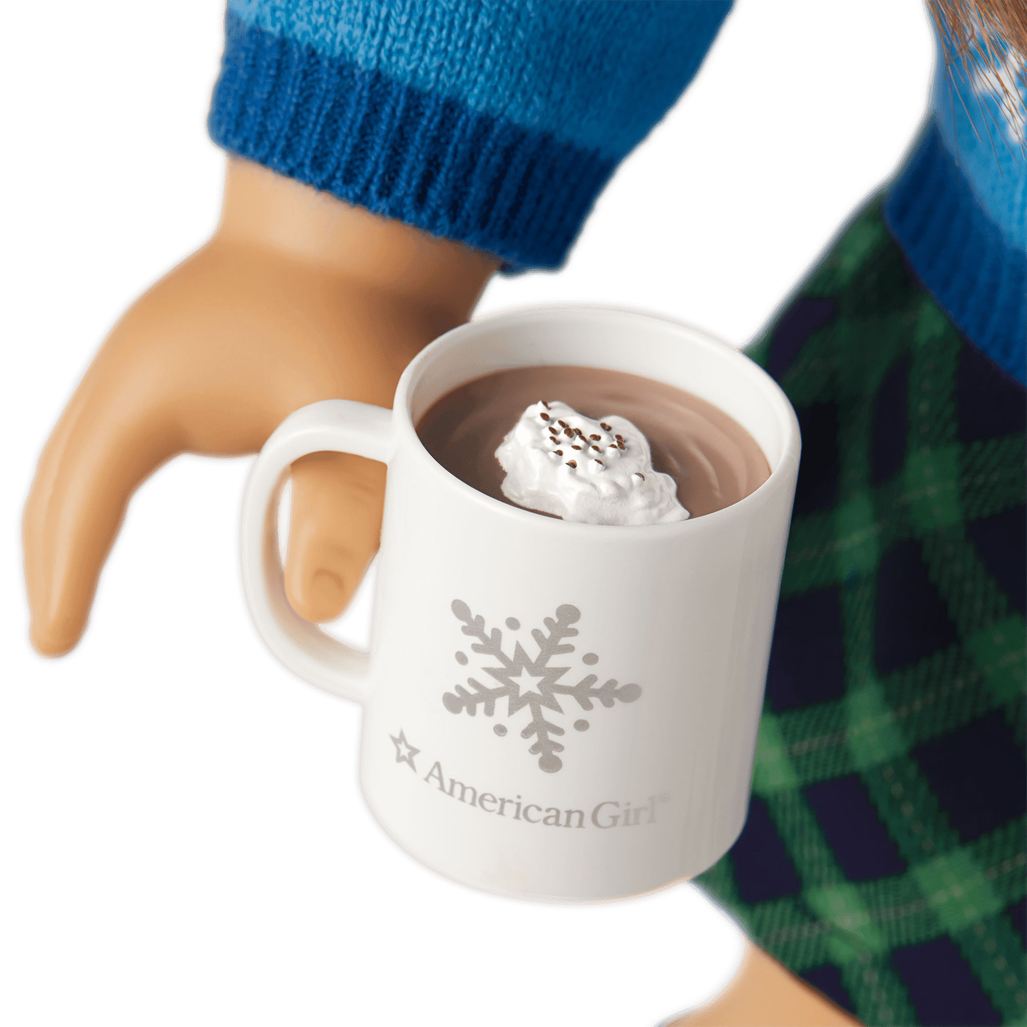 Silly Hanukkah Sweater for 18-inch Dolls