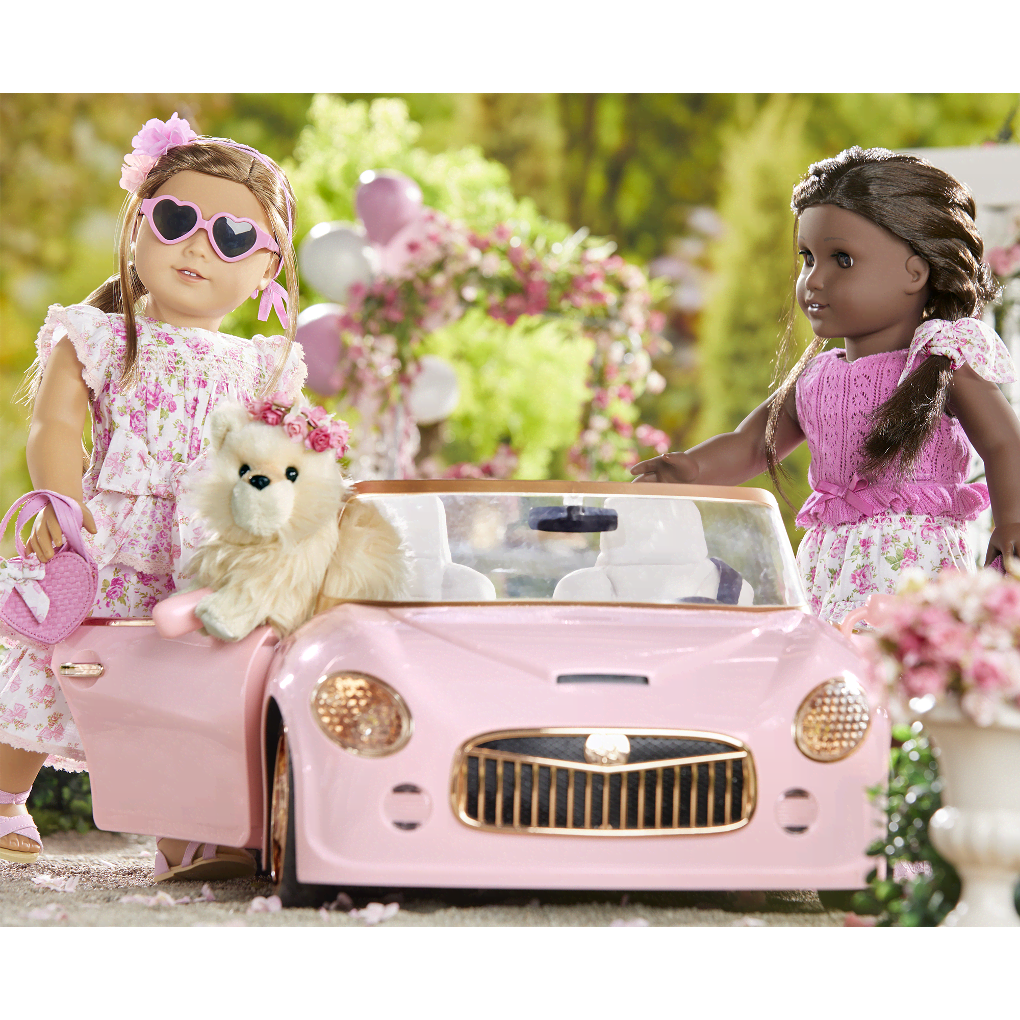 AG RC Sports Car Pink American Girl