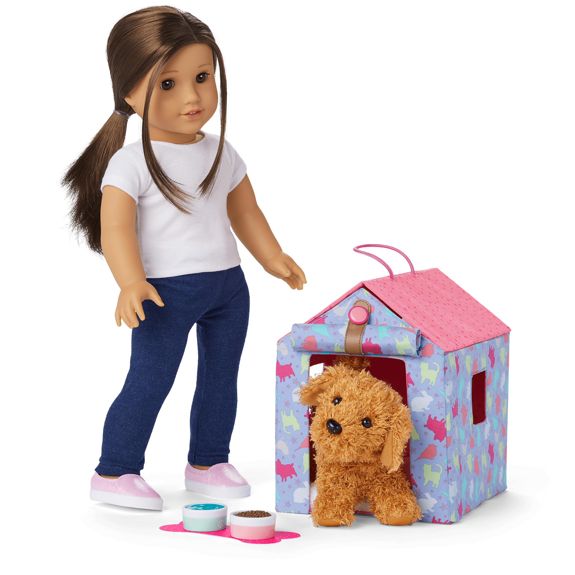 American girl dog house shop
