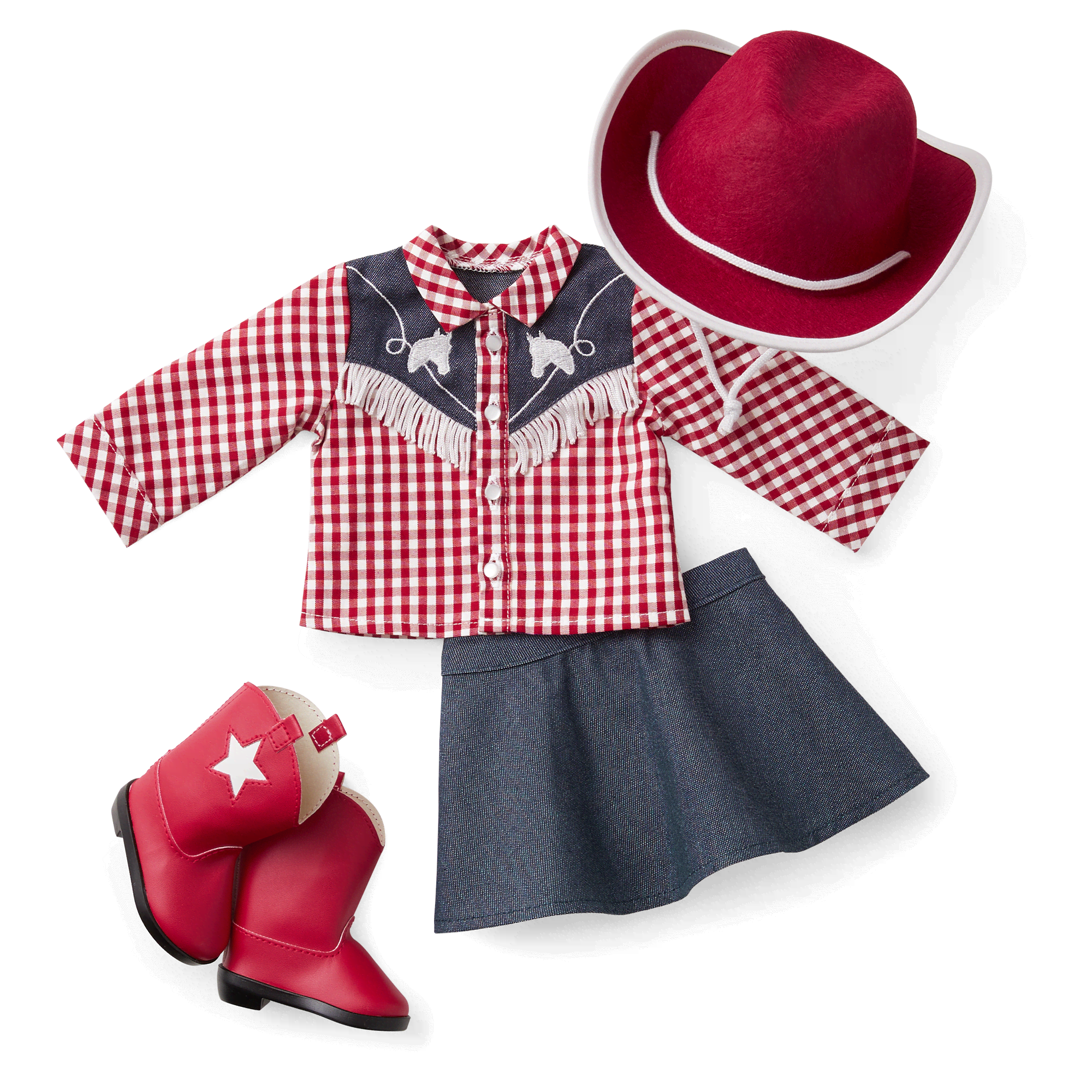 Maryellen s Cowgirl Halloween Costume for 18 inch Dolls American Girl