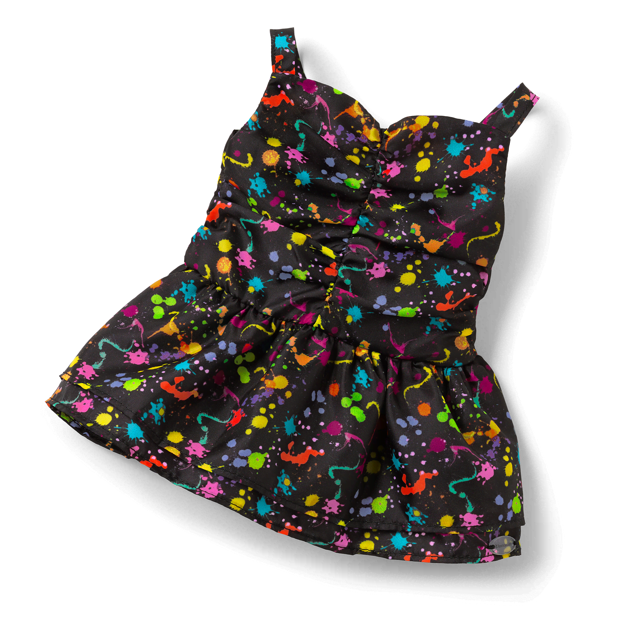 Courtney's™ Splatter Print Dress for 18-inch Dolls (Historical Characters)
