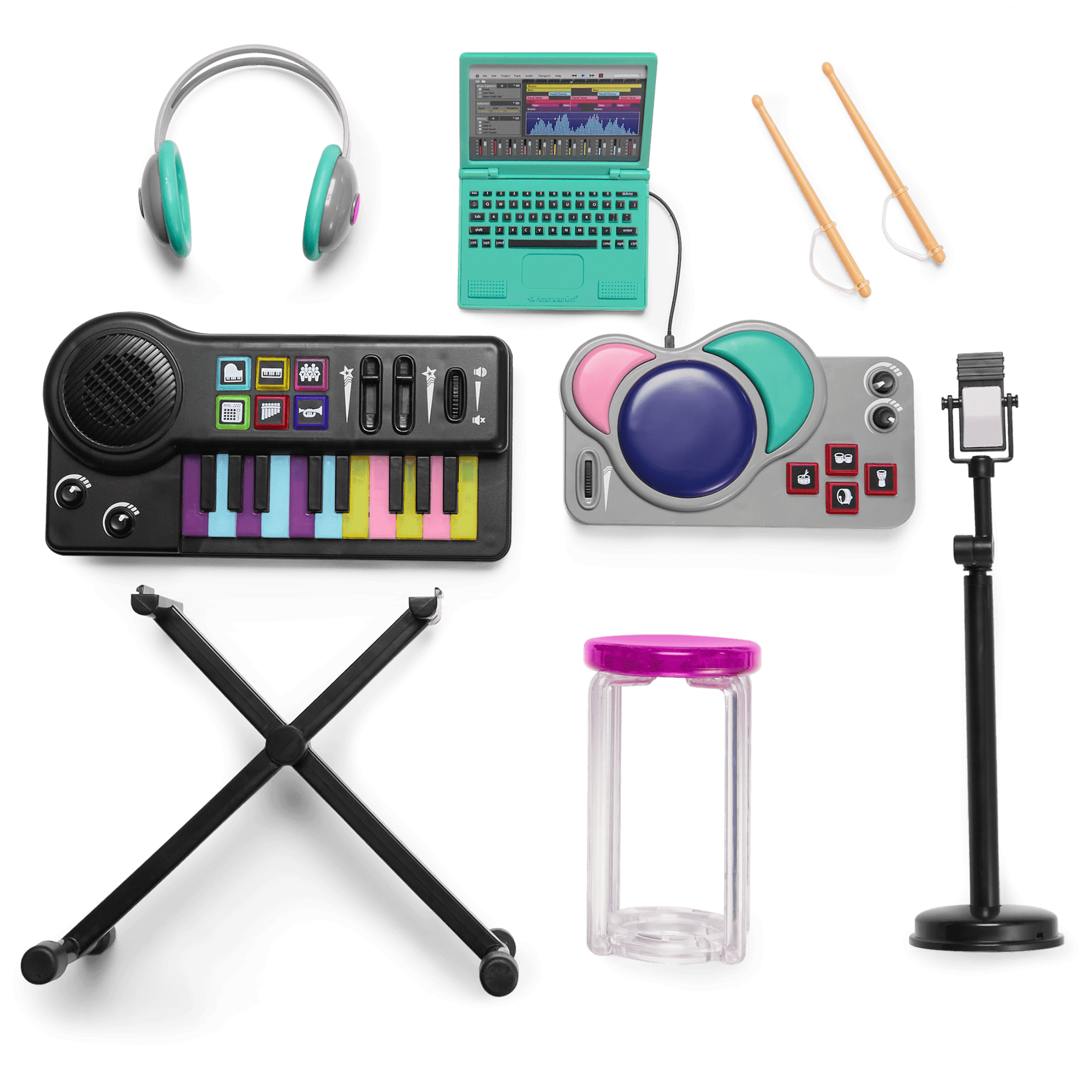 Songwriting Accessories for 18-inch Dolls