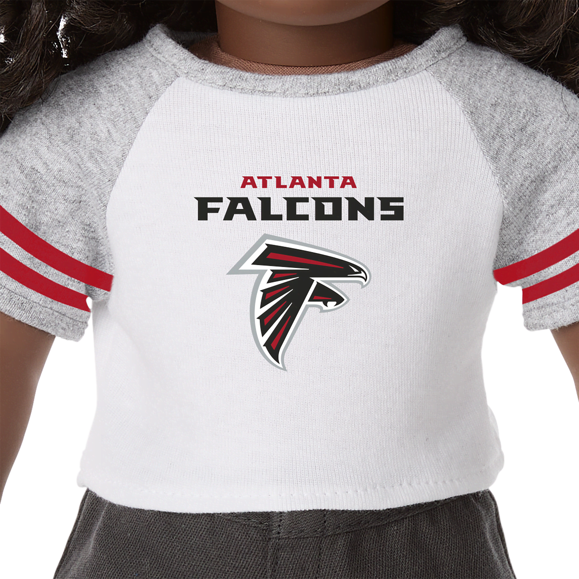 American Girl® x NFL Atlanta Falcons Fan Tee for 18-inch Dolls