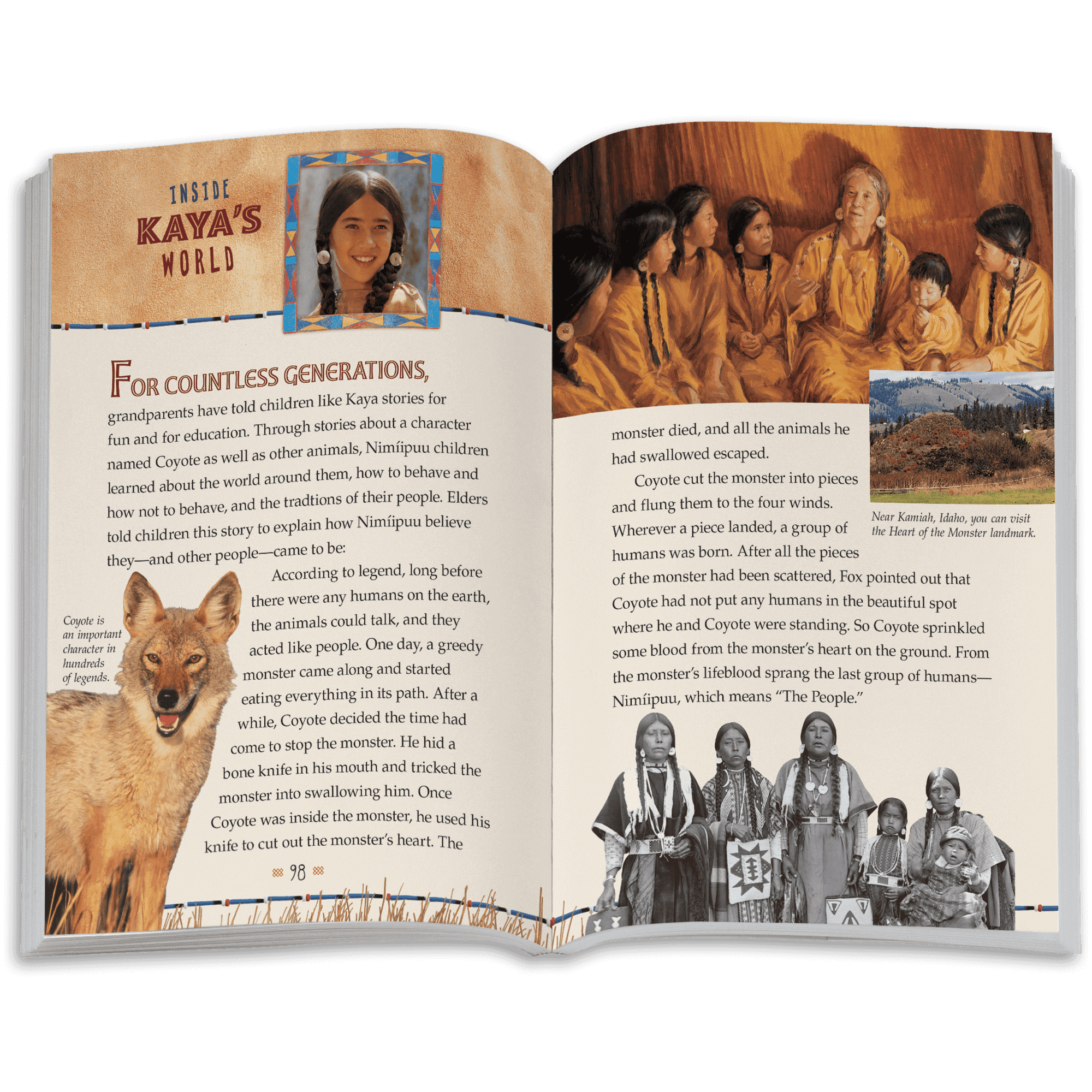The Journey Begins: Kaya Book 1  (Historical Characters)