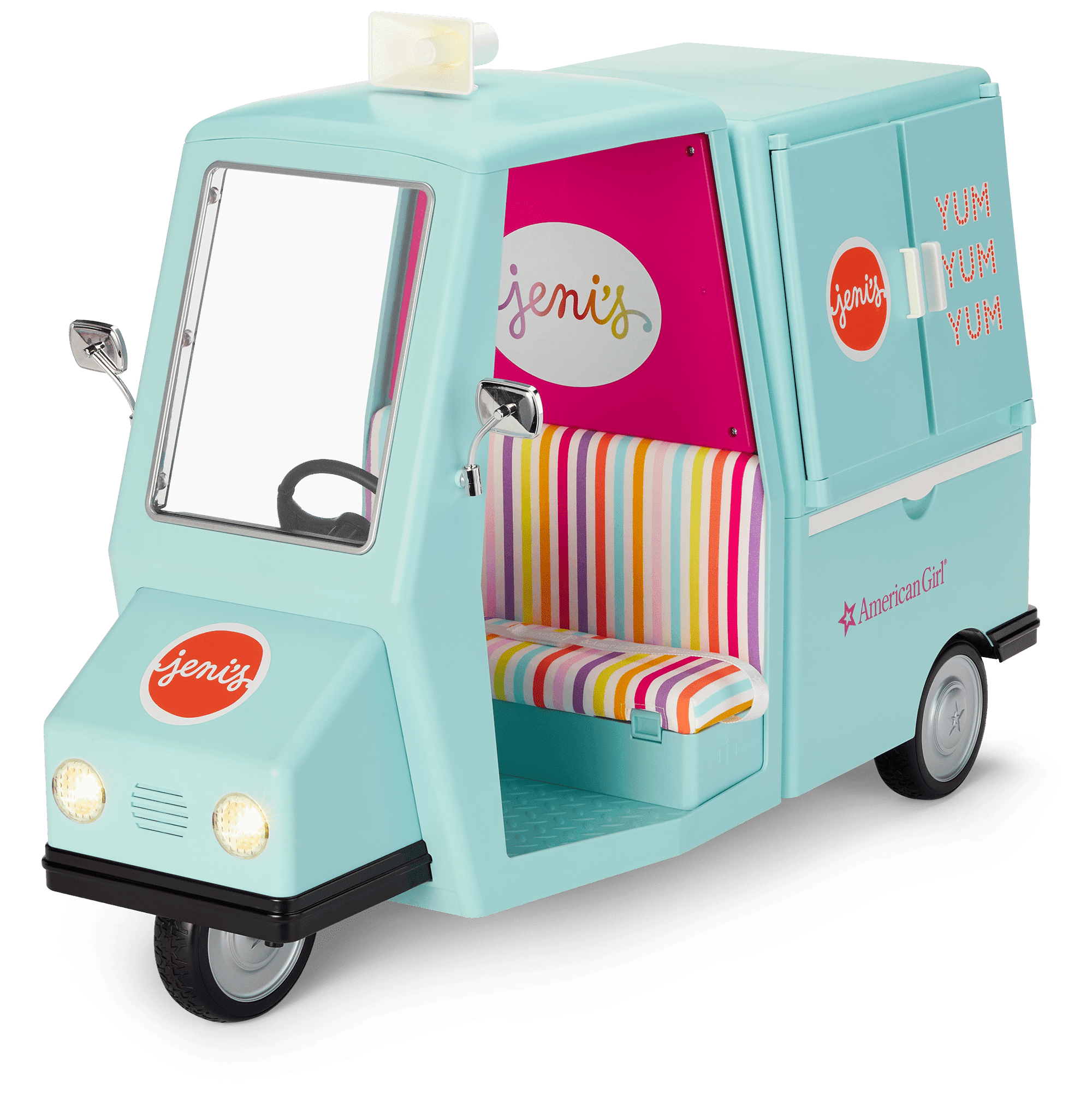 Jeni s Full of Flavor Ice Cream Truck for Dolls American Girl