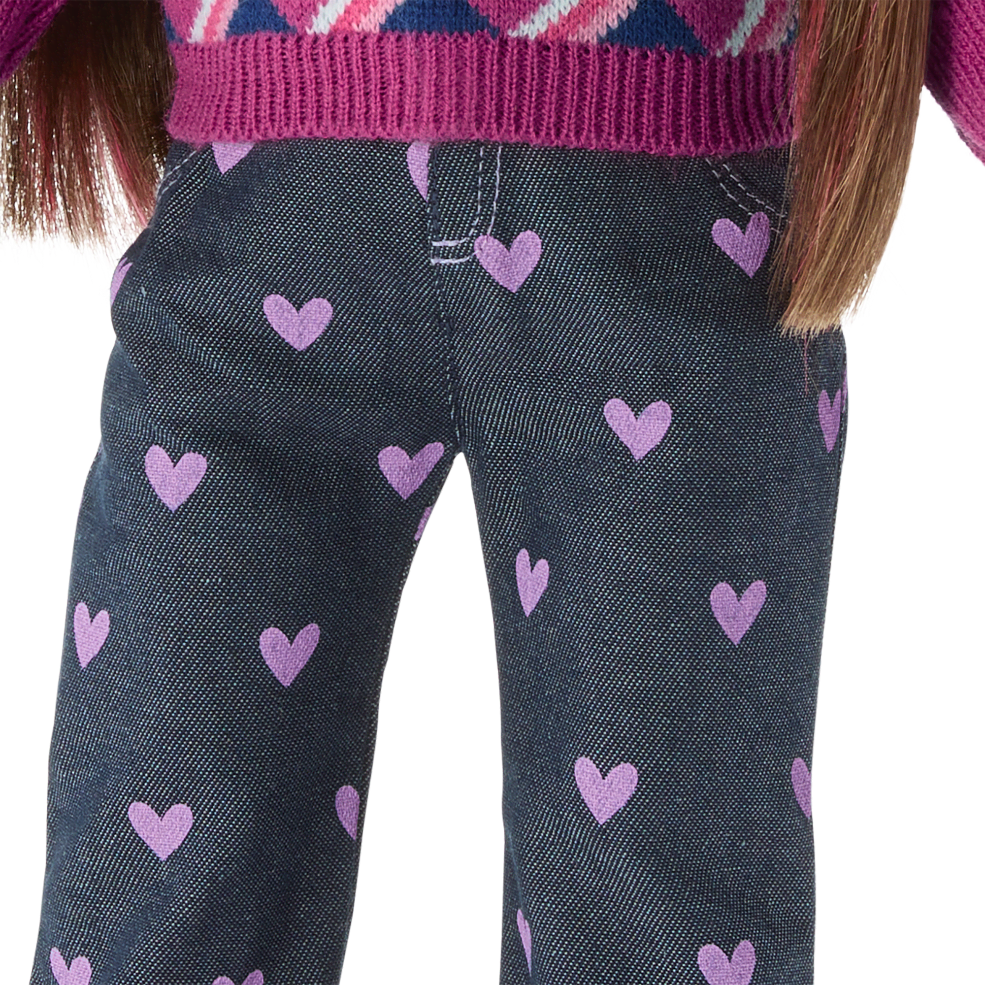 School-Day Style Outfit Set for 18-inch Dolls