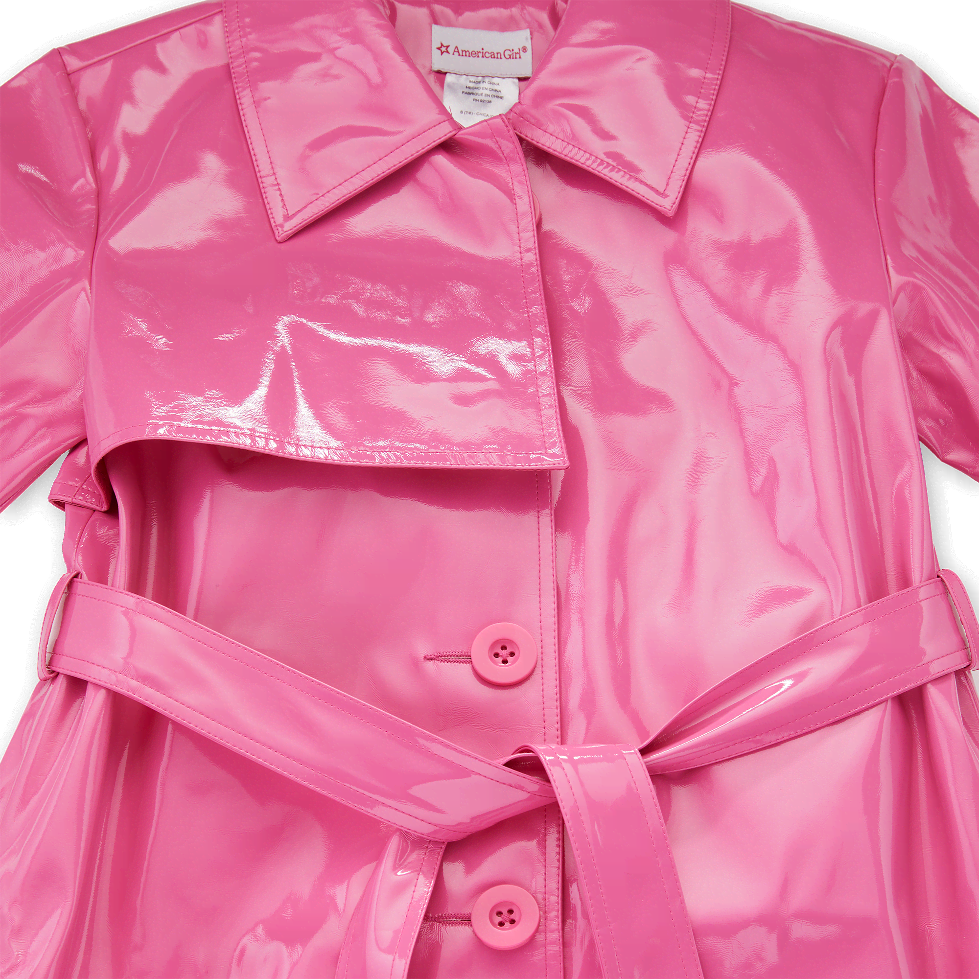 American Girl® x Something Navy Perfectly Pink Trench for Girls