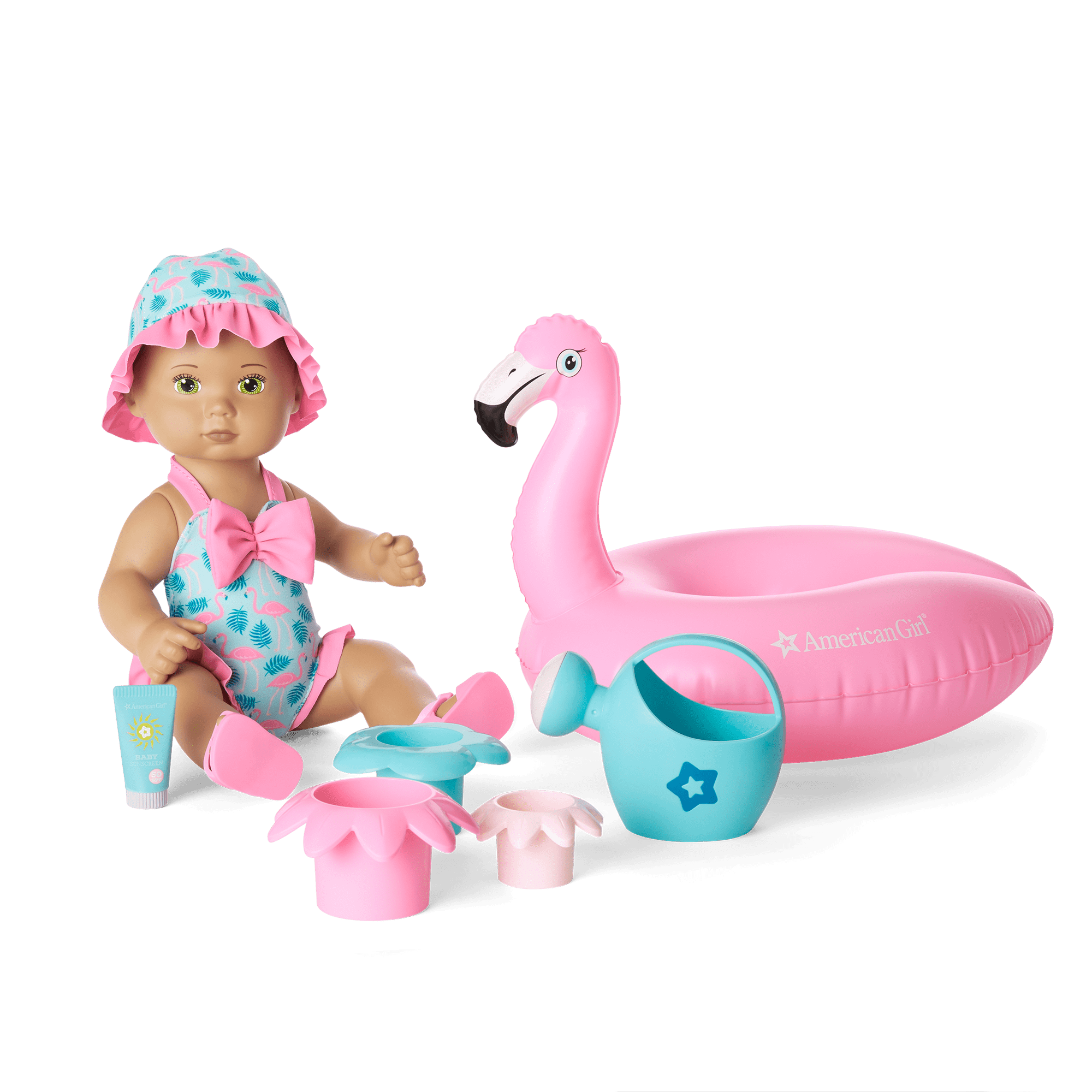 Flamingo Fun Play Set (Bitty Baby® Splash™)