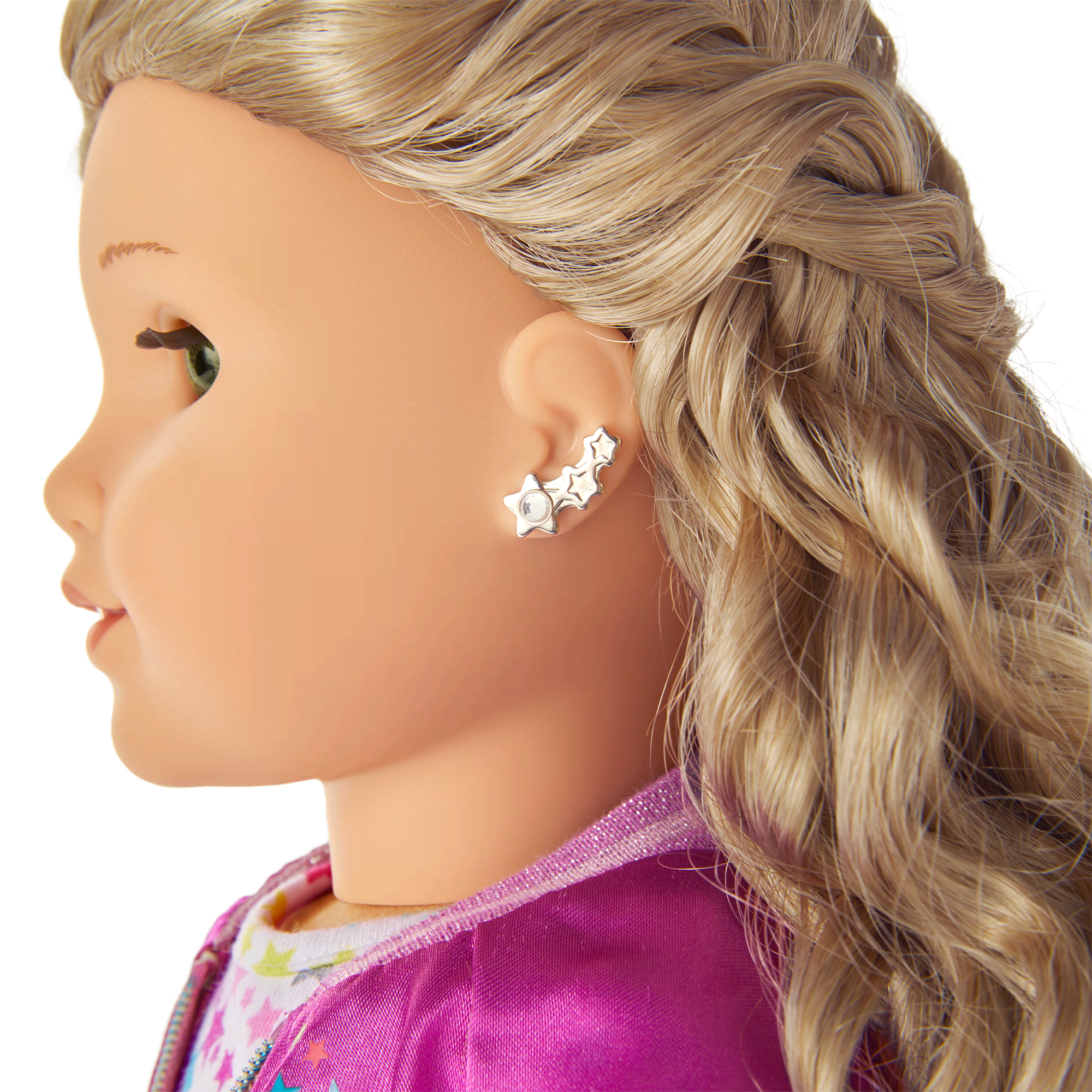 Shooting Stars Earring Set for 18-Inch Dolls