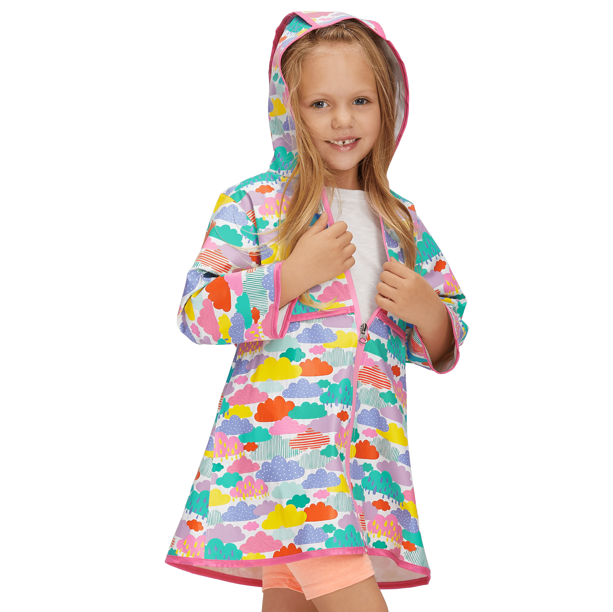 Rainy Day Raincoat for Little Girls