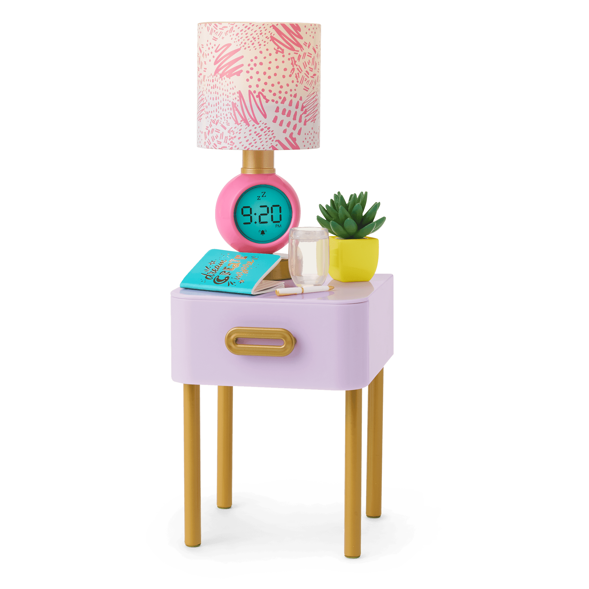 American girl bouquet nightstand top