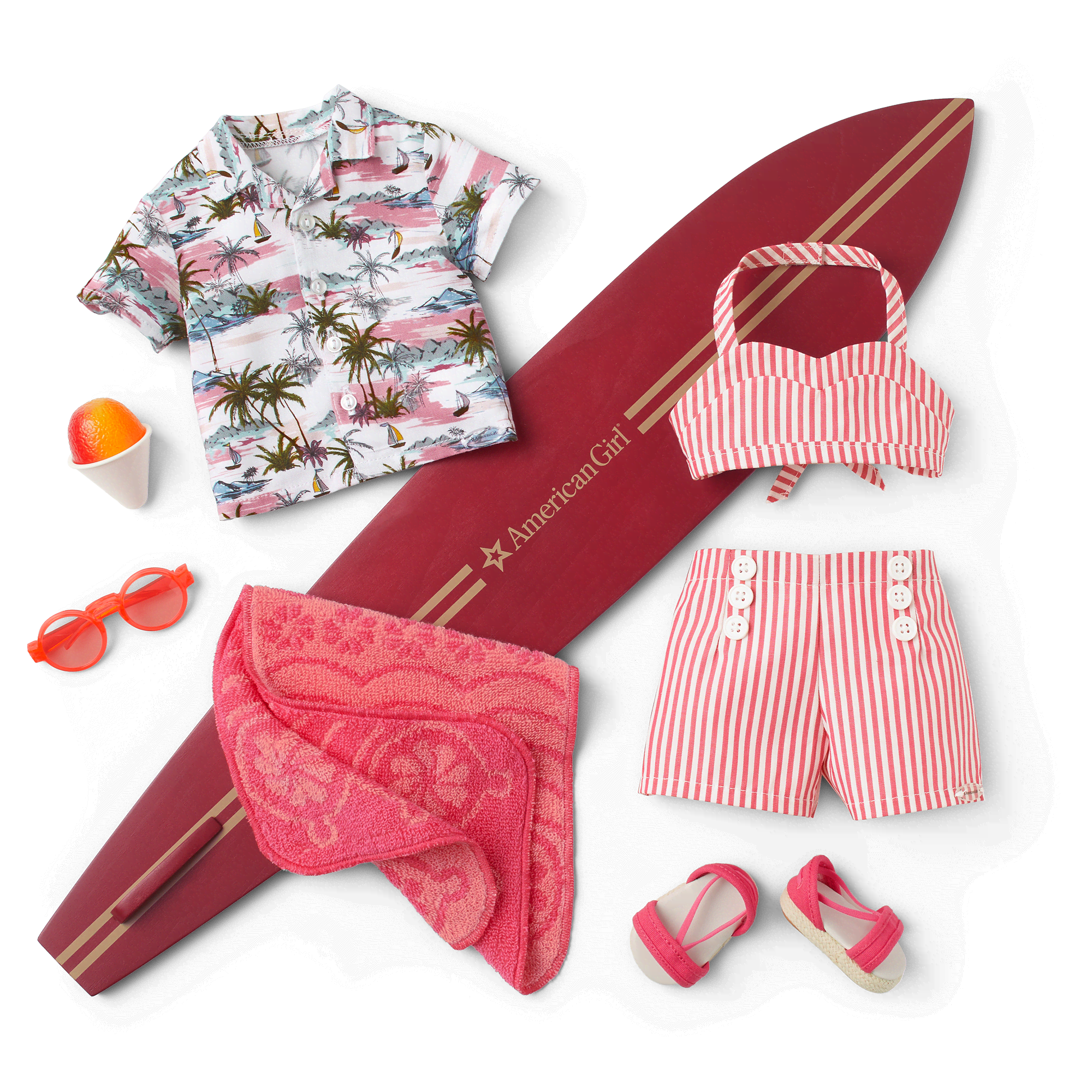 Nanea s Swimsuit Beach Accessories for Dolls American Girl