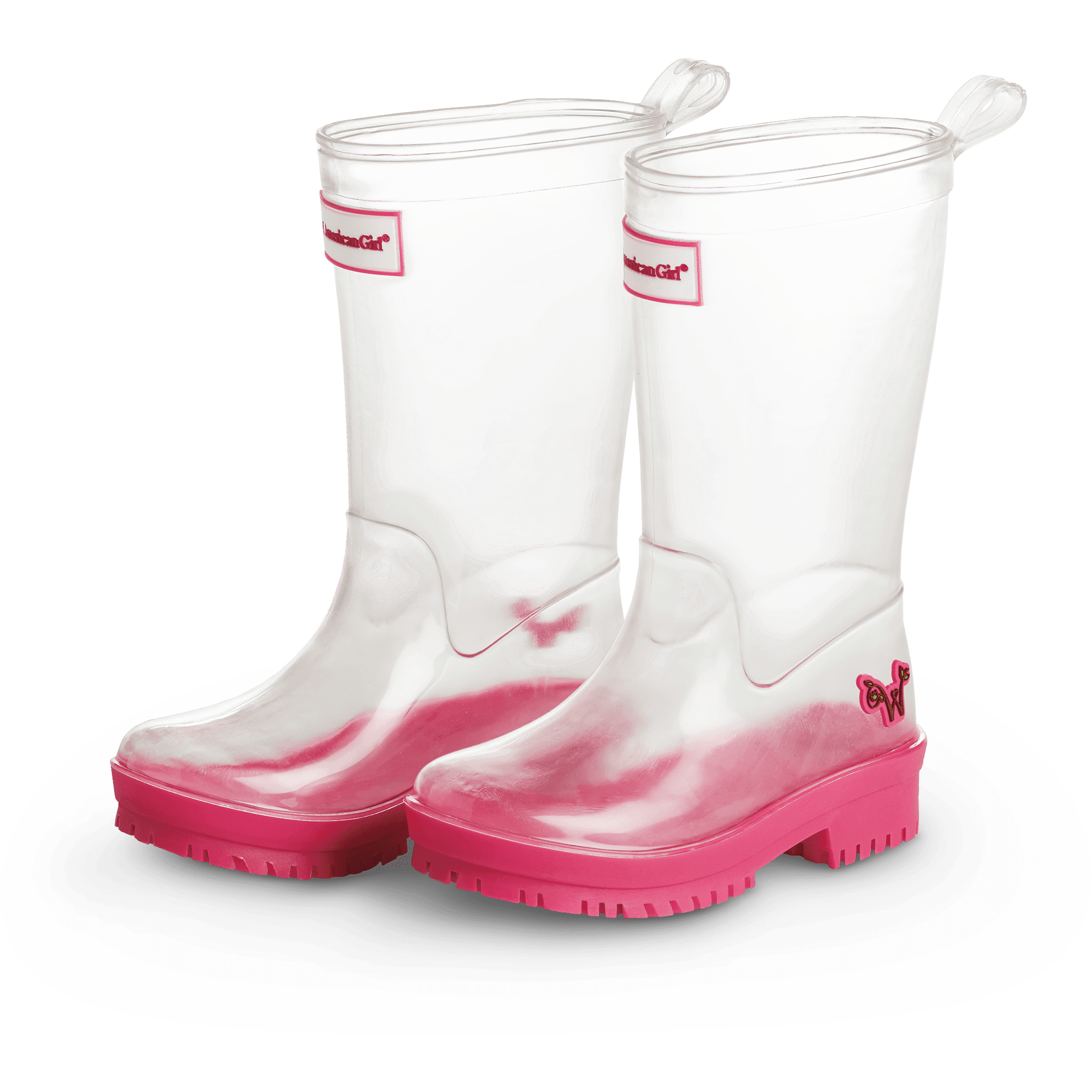 Rain boots transparent sales