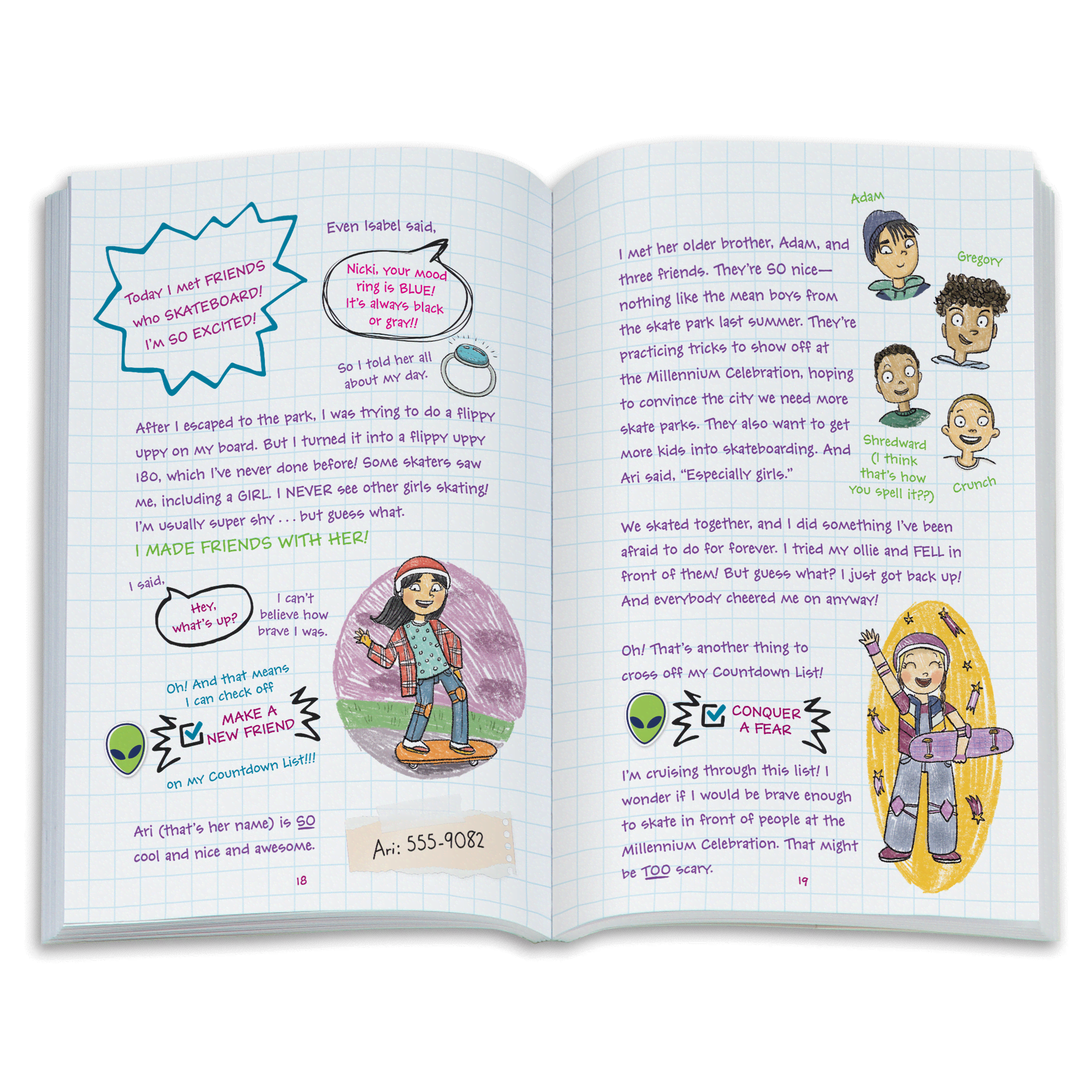 Nicki™ 18-inch Doll & Journal (Historical Characters)