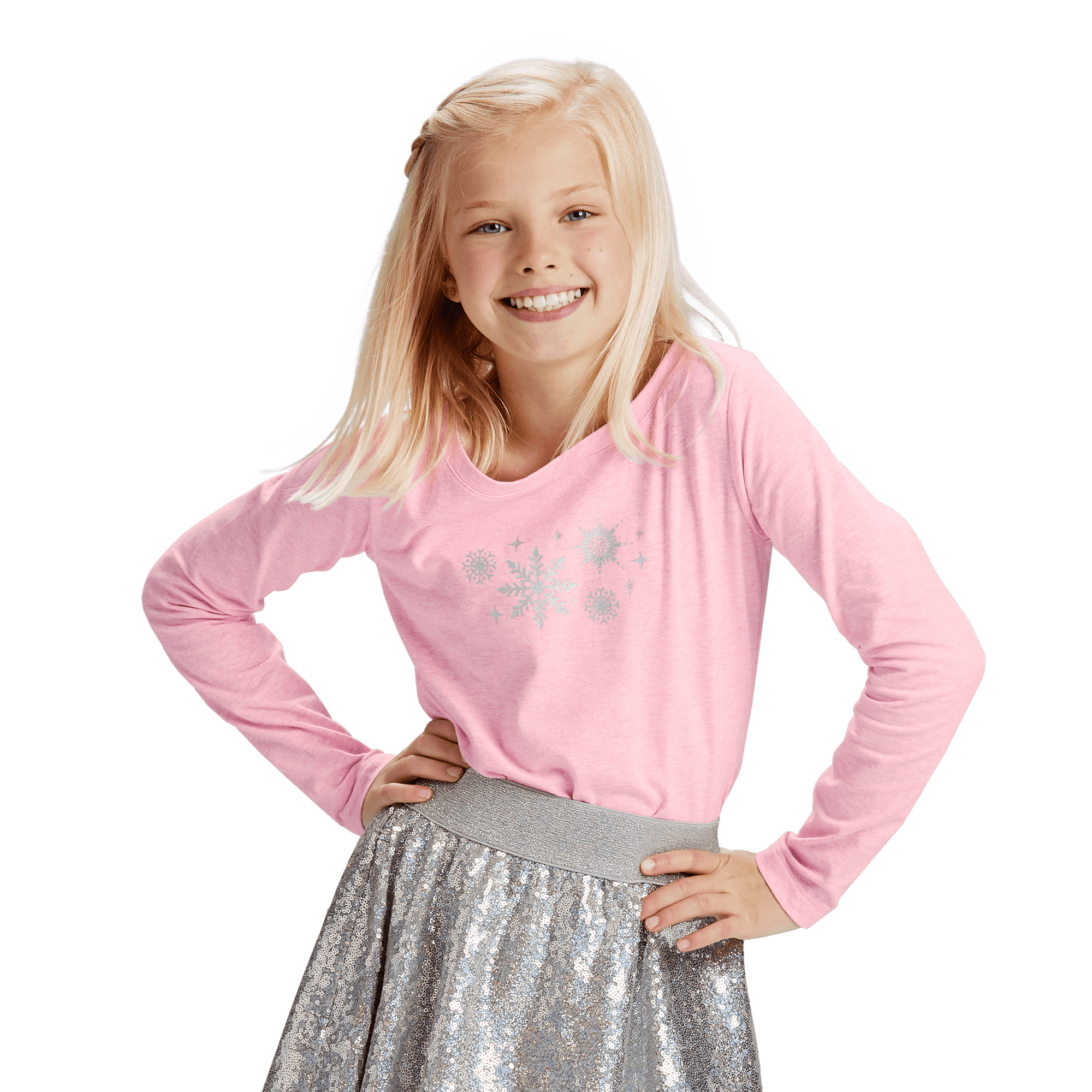 Snow Pretty Top for Girls