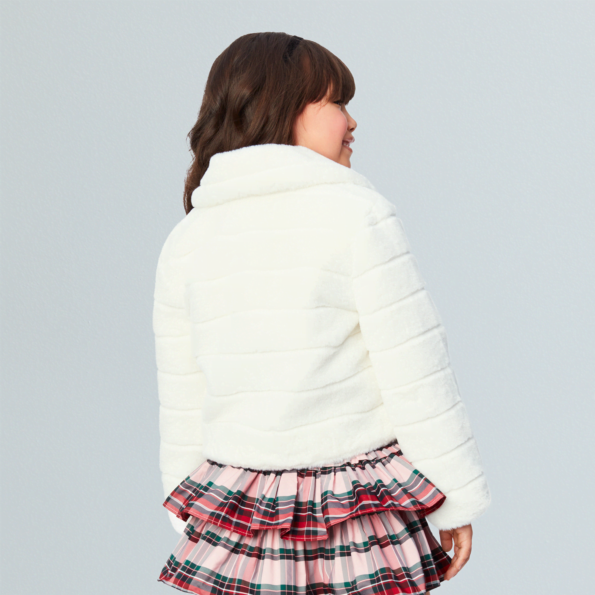 American Girl® x Janie and Jack Winter-White Jacket for Girls