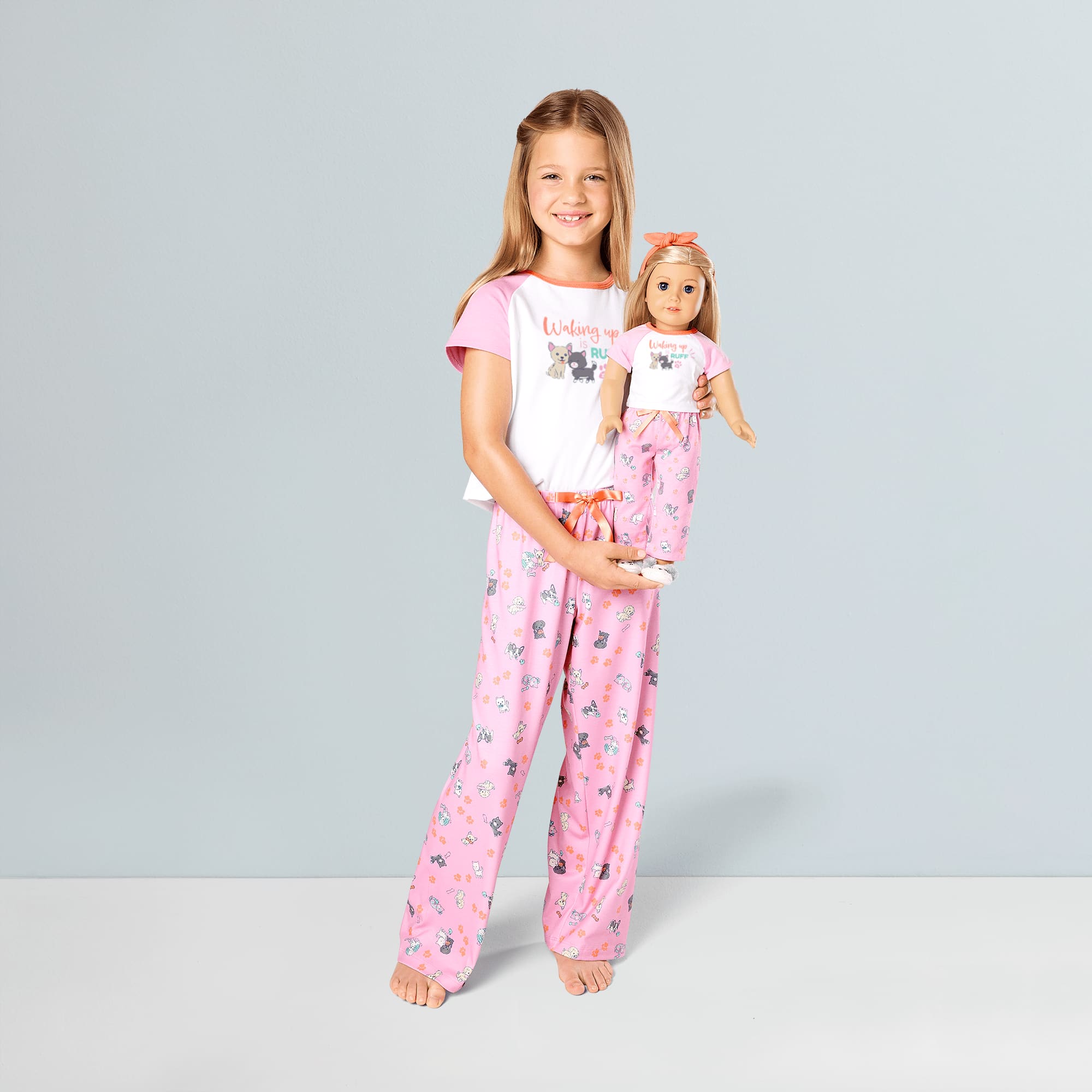 Waking Up Is Ruff PJs for Girls Dolls American Girl