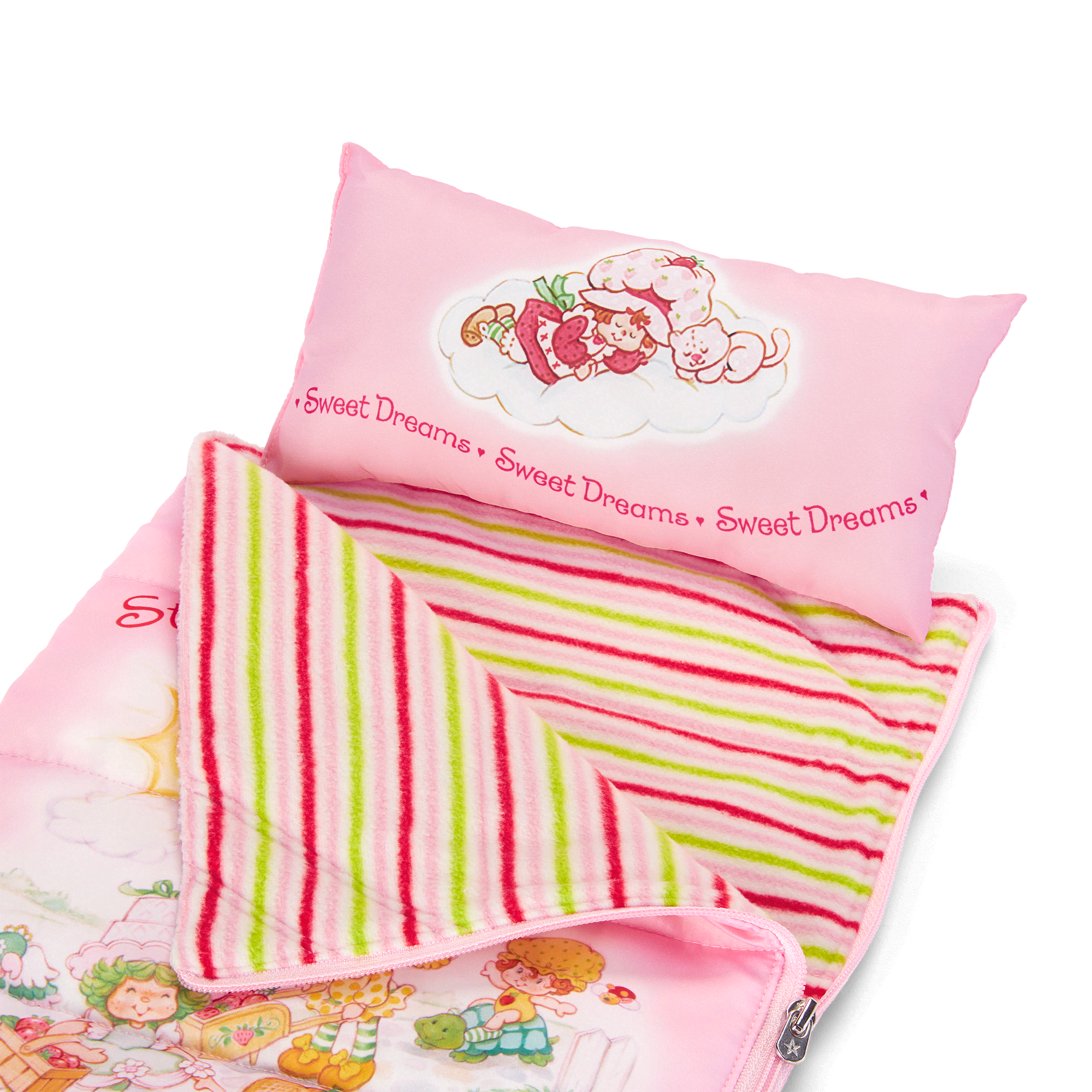 Courtney's™ Strawberry Shortcake™ Sleeping Bag Set for 18-inch Dolls (Historical Characters)