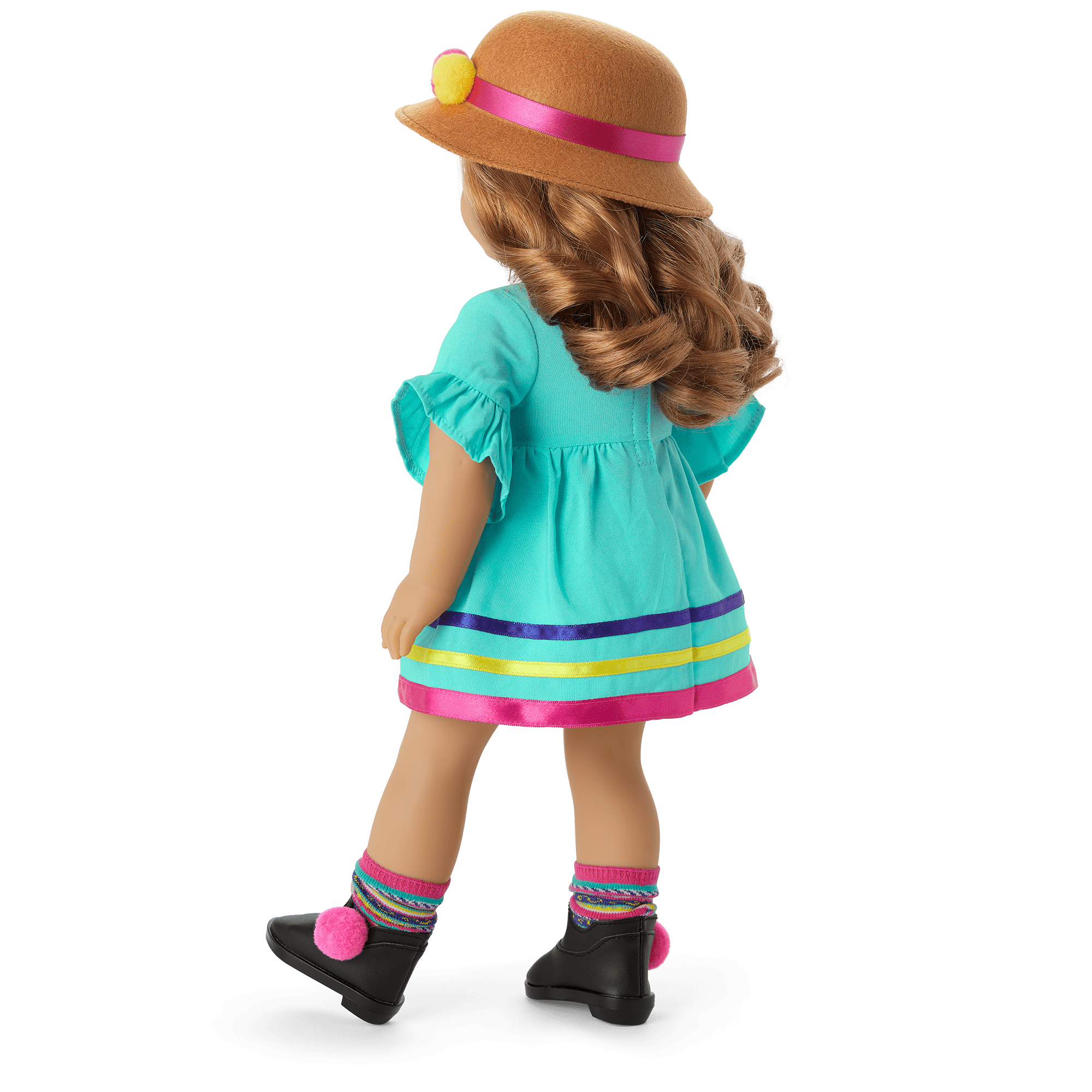 World Traveler in Peru & Peruvian Souvenir Set for 18-inch Dolls