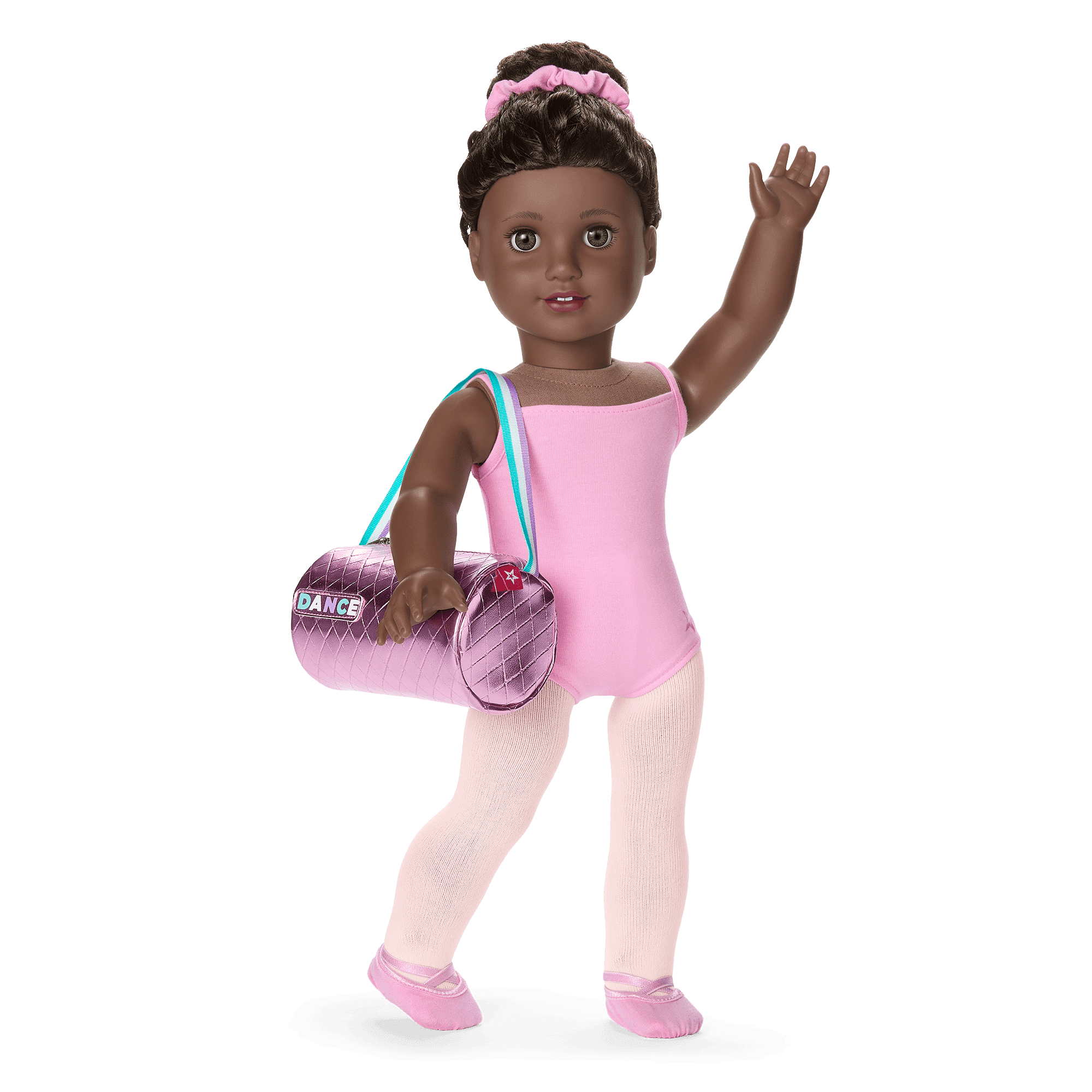 Truly Me™ #127 18-inch Doll & Practice-to-Performance Dance Set