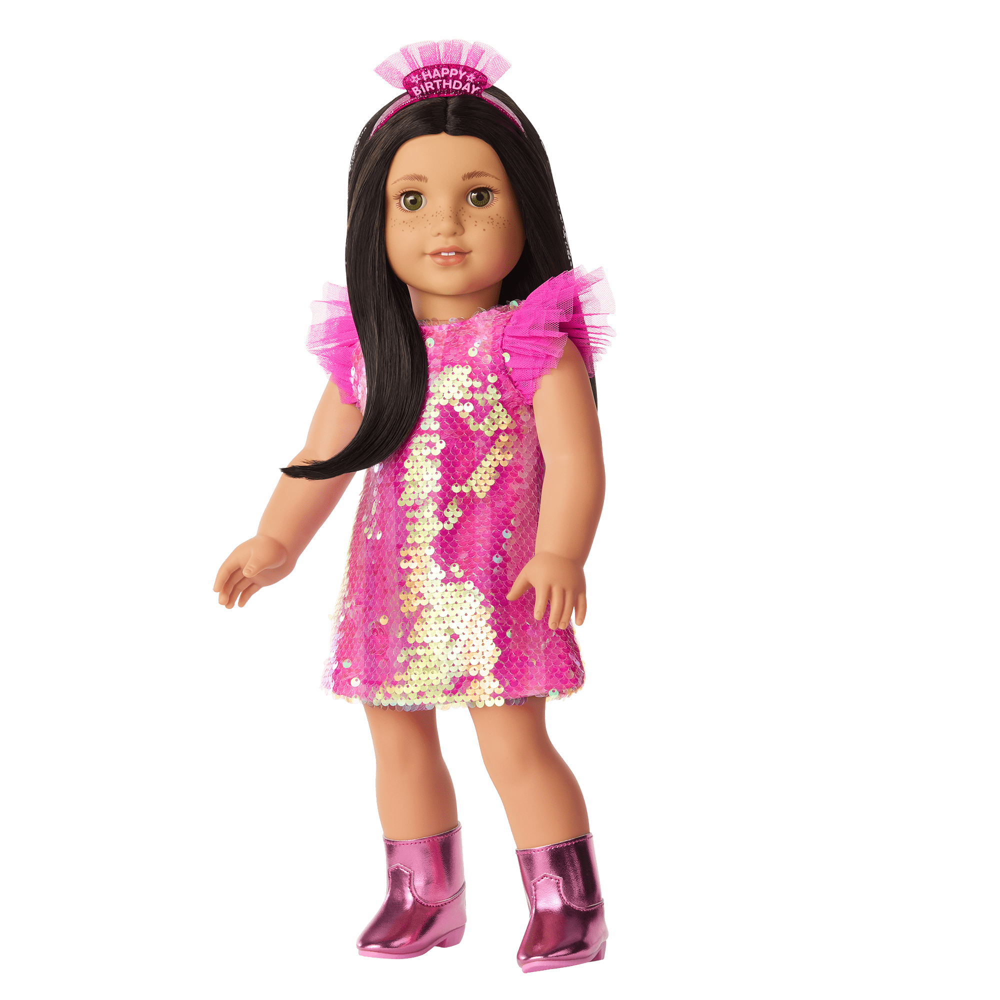 Happy Birthday to You Outfit for 18-inch Dolls