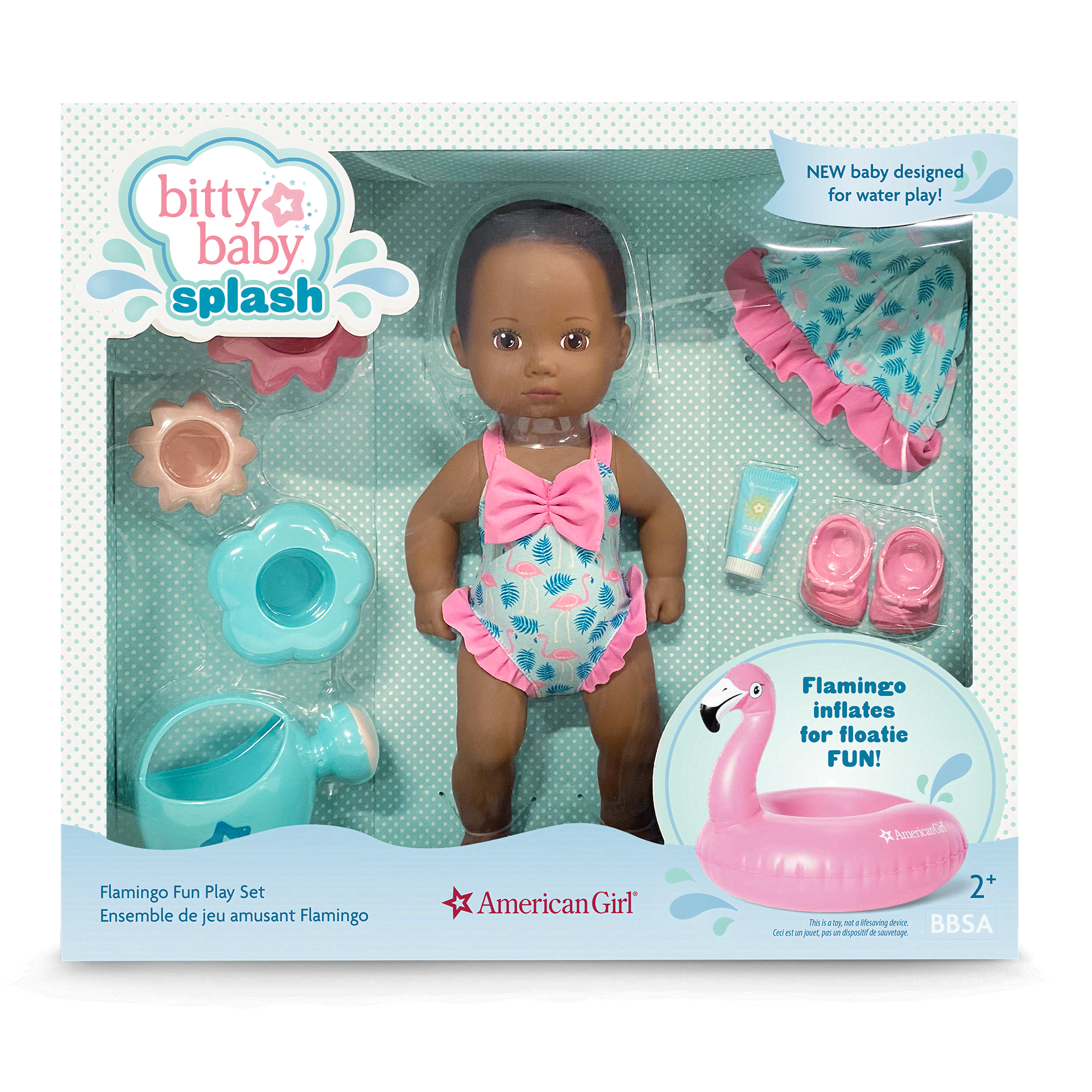 Flamingo Fun Play Set (Bitty Baby® Splash™)