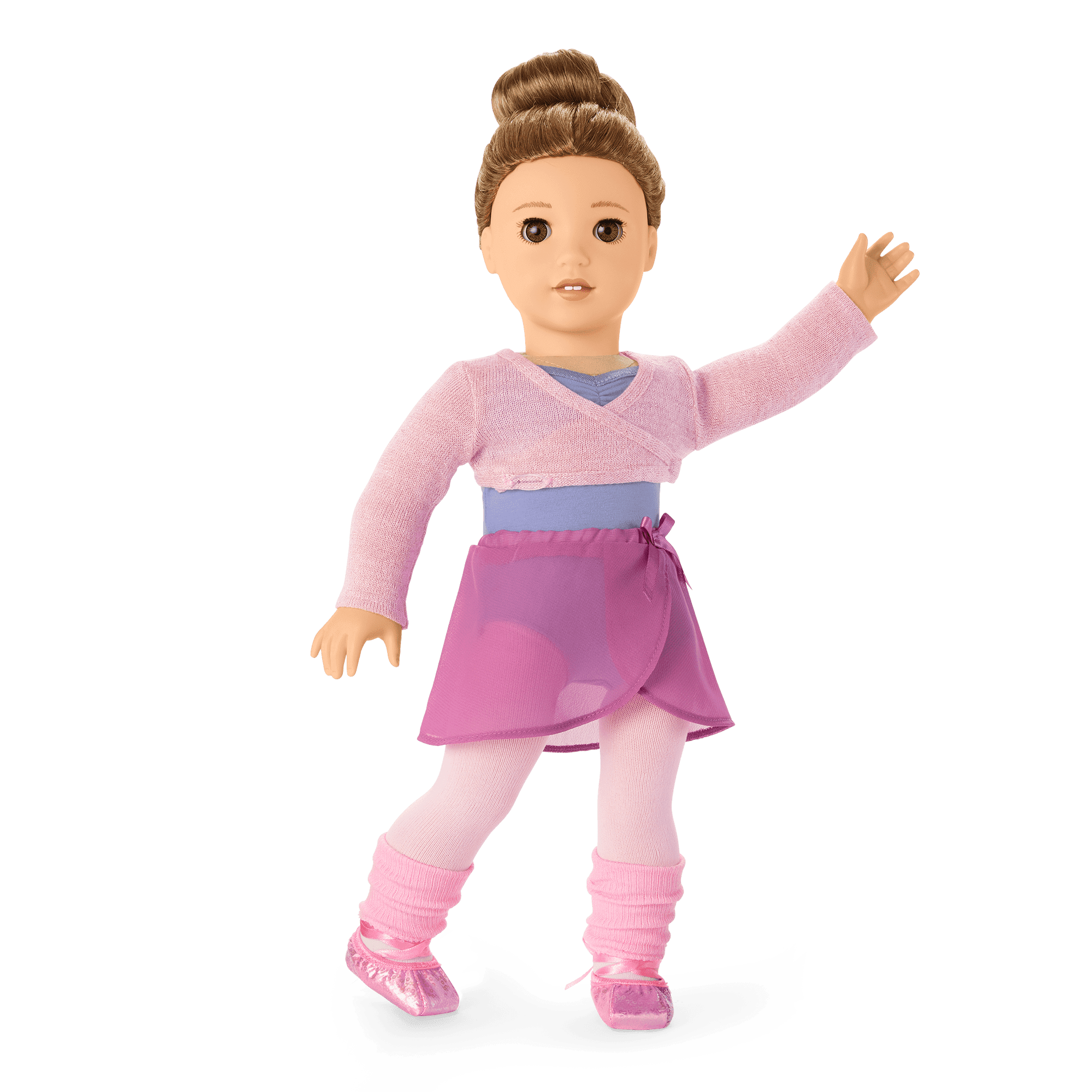 Plie Away Ballet Practice Outfit for 18 inch Dolls