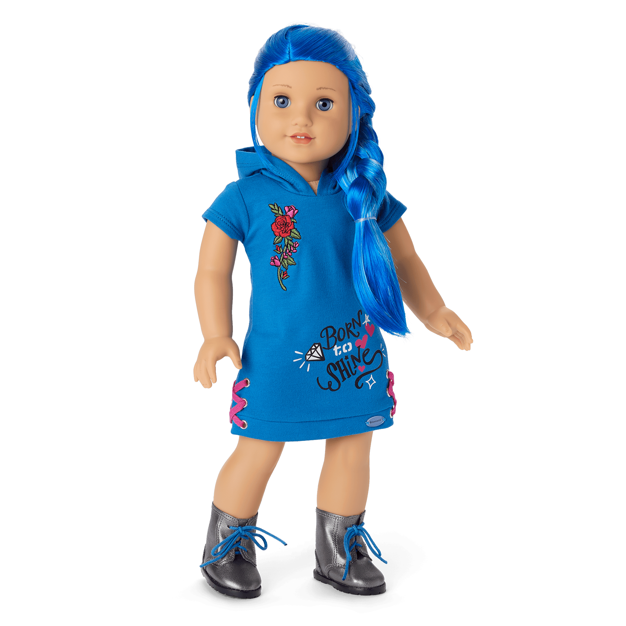 Truly Me™ Doll #90 in Skater Dress + Chic & Stylish Accessories