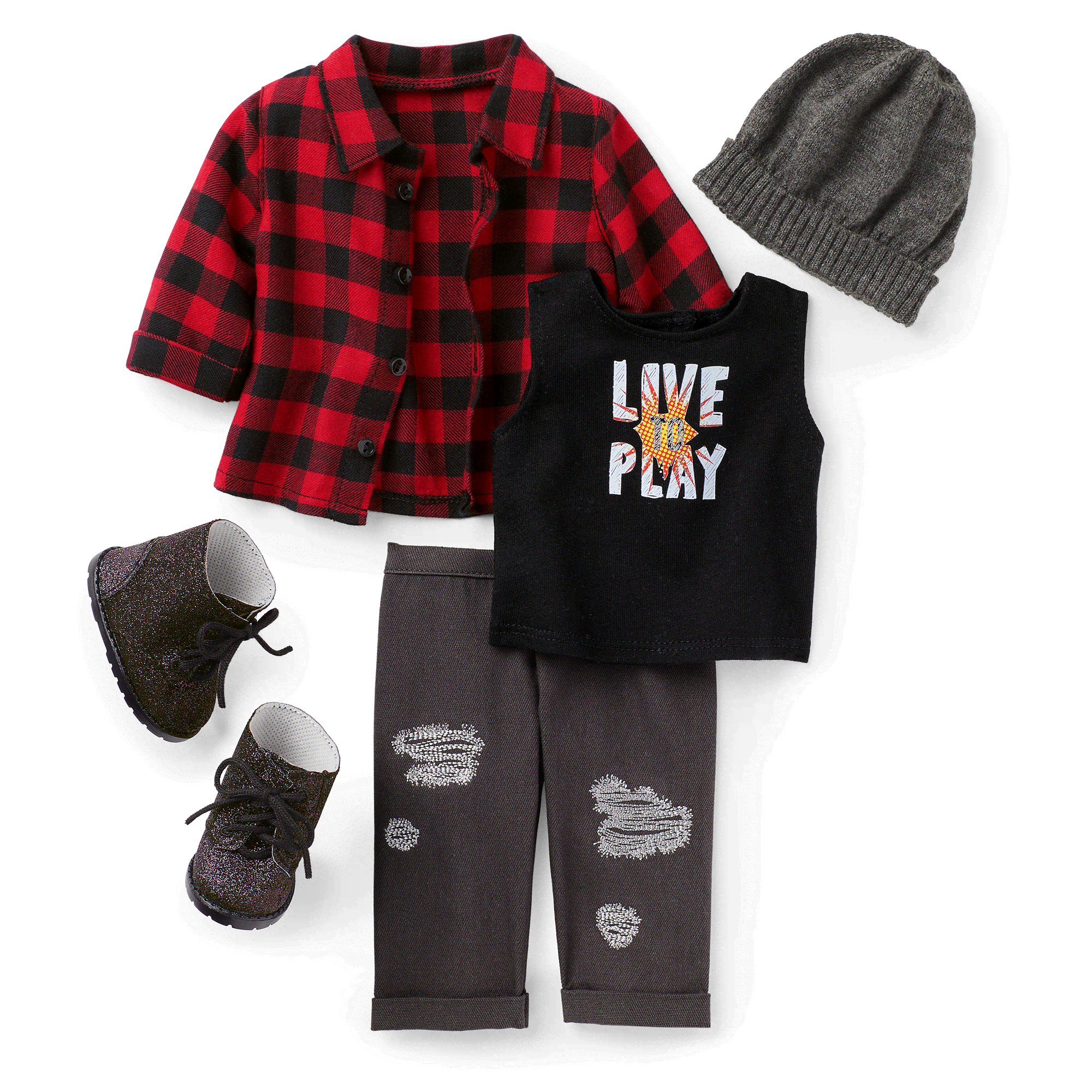 Relaxed to the Max Outfit for 18-inch Dolls