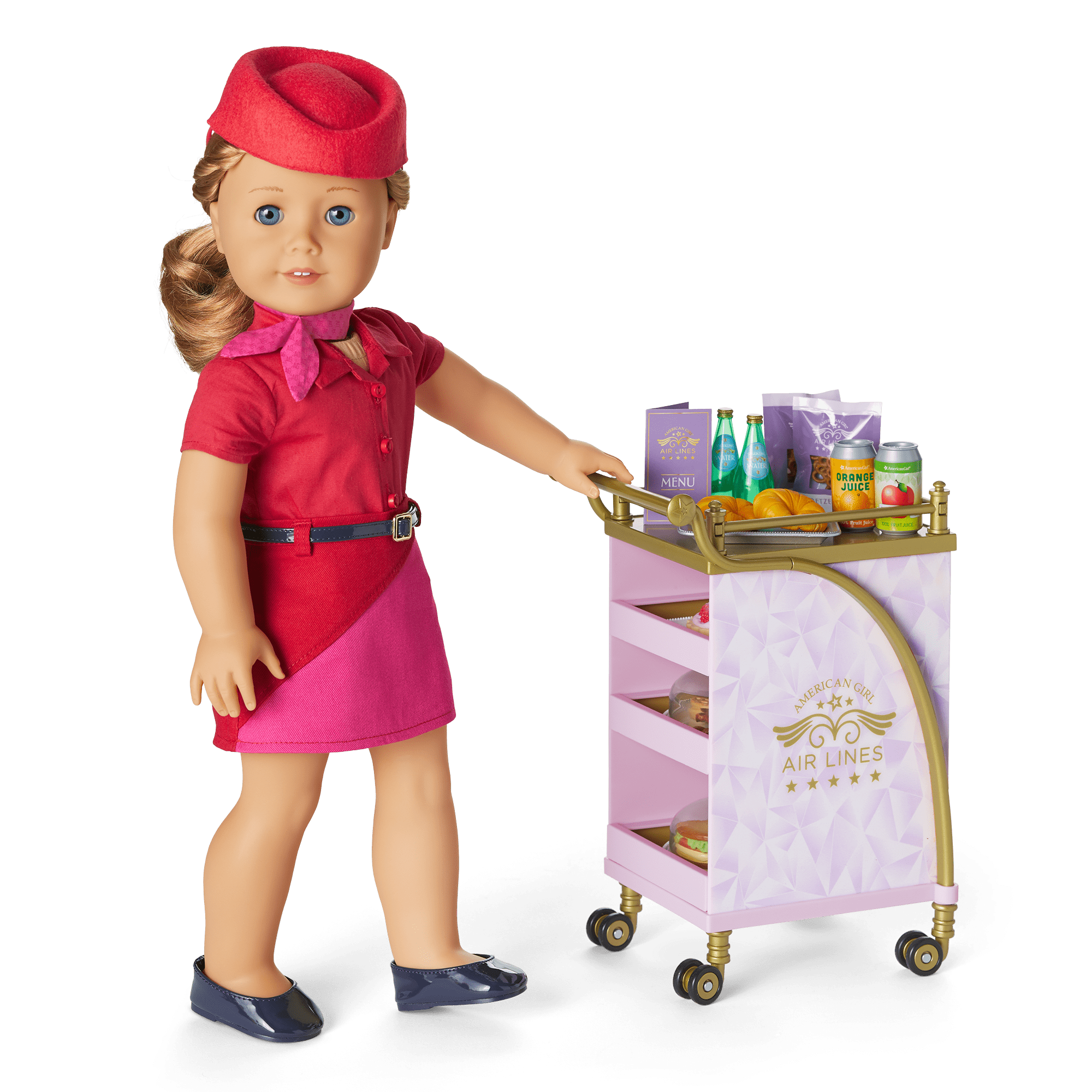 American girl doll shopping cart sales