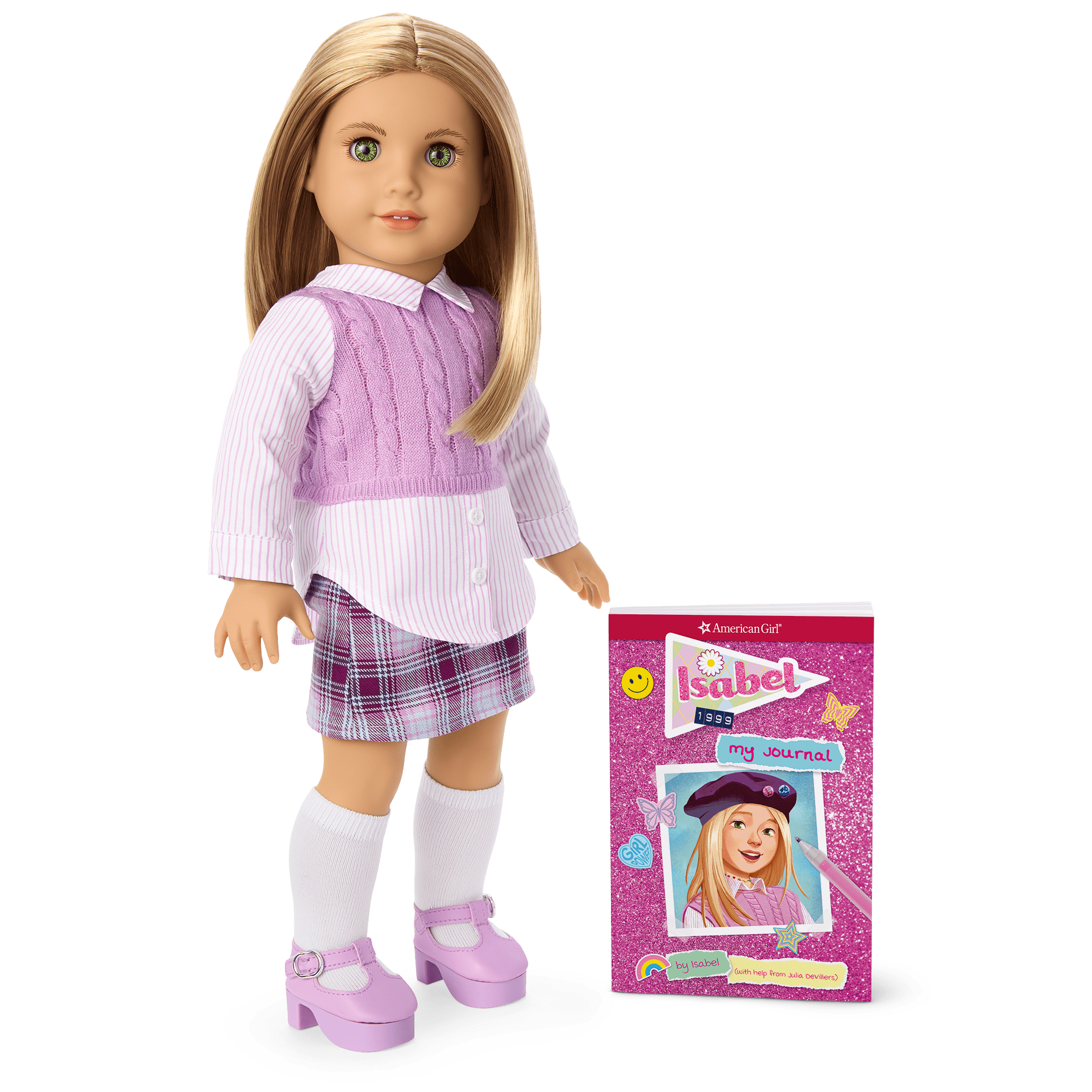 Isabel™ 18-inch Doll, Journal, Accessories & Doll Carrier (Historical Characters)