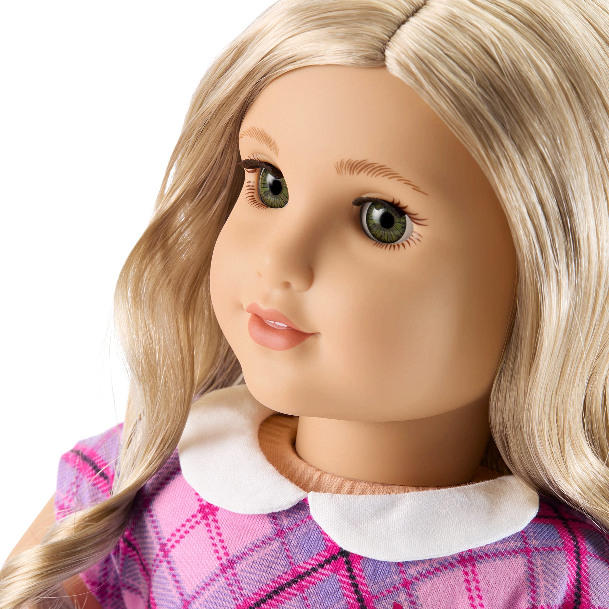 Truly Me™ 18-inch Doll #125 with long curly blonde hair