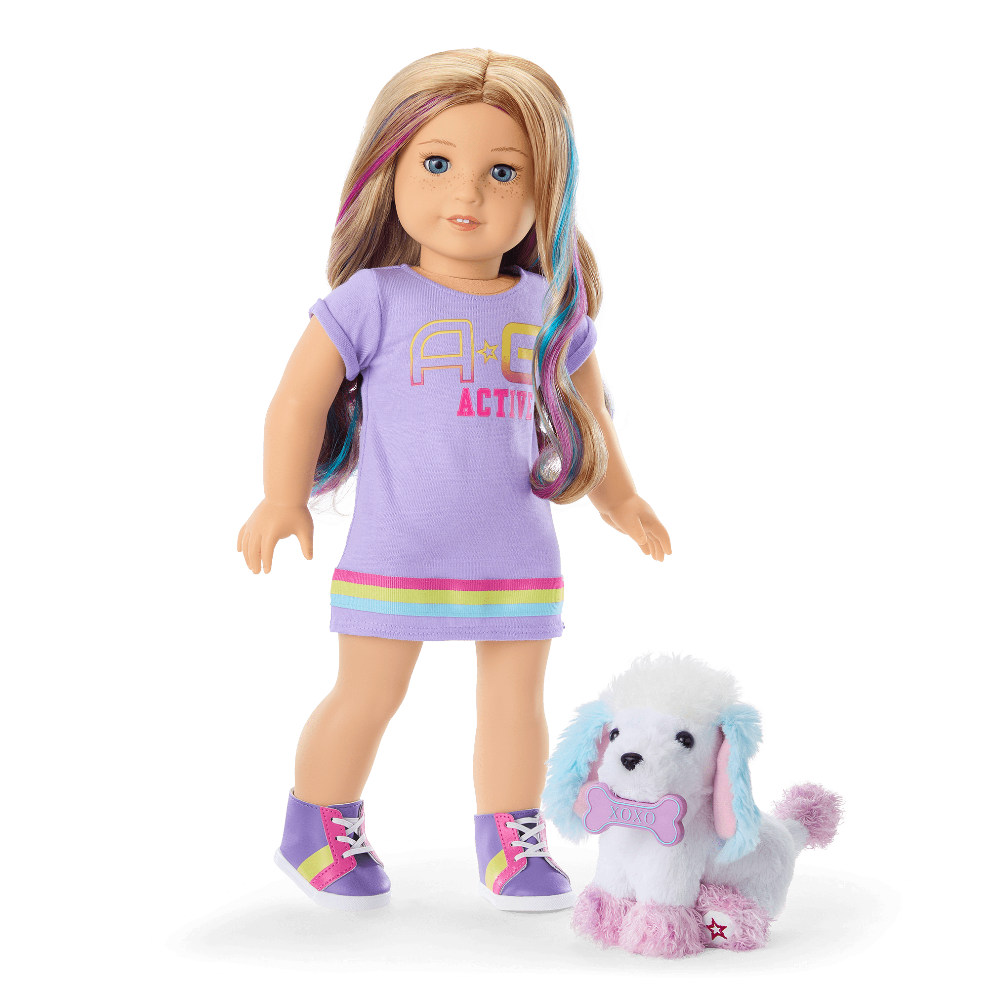 Tropical Taffy Poodle™ for 18-inch Dolls