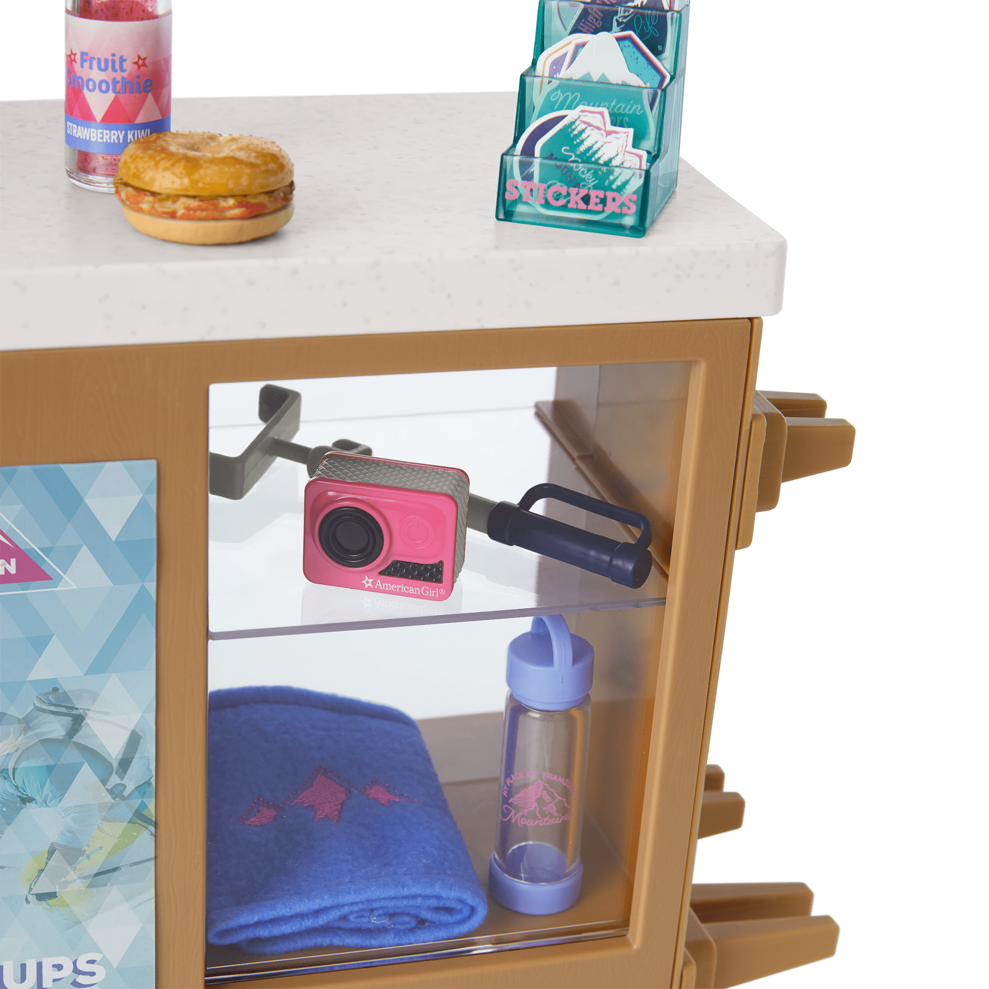 Ski & Snack Shop for 18-inch dolls