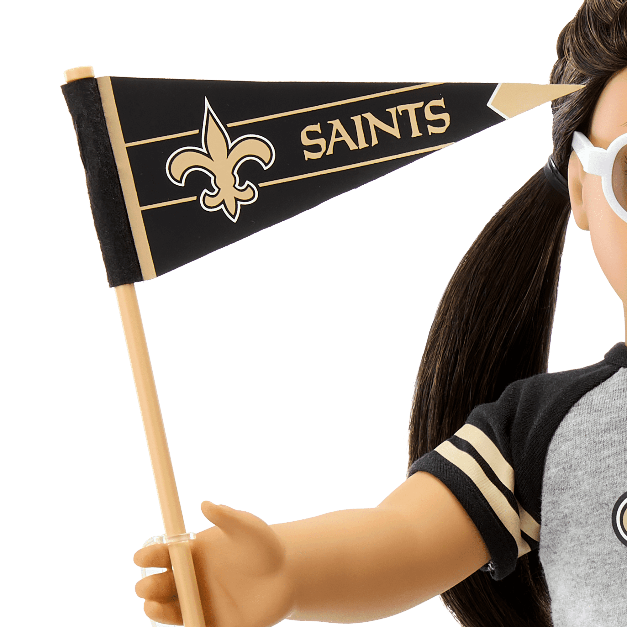 NFL New Orleans Saints Fan Gear for Dolls | American Girl®