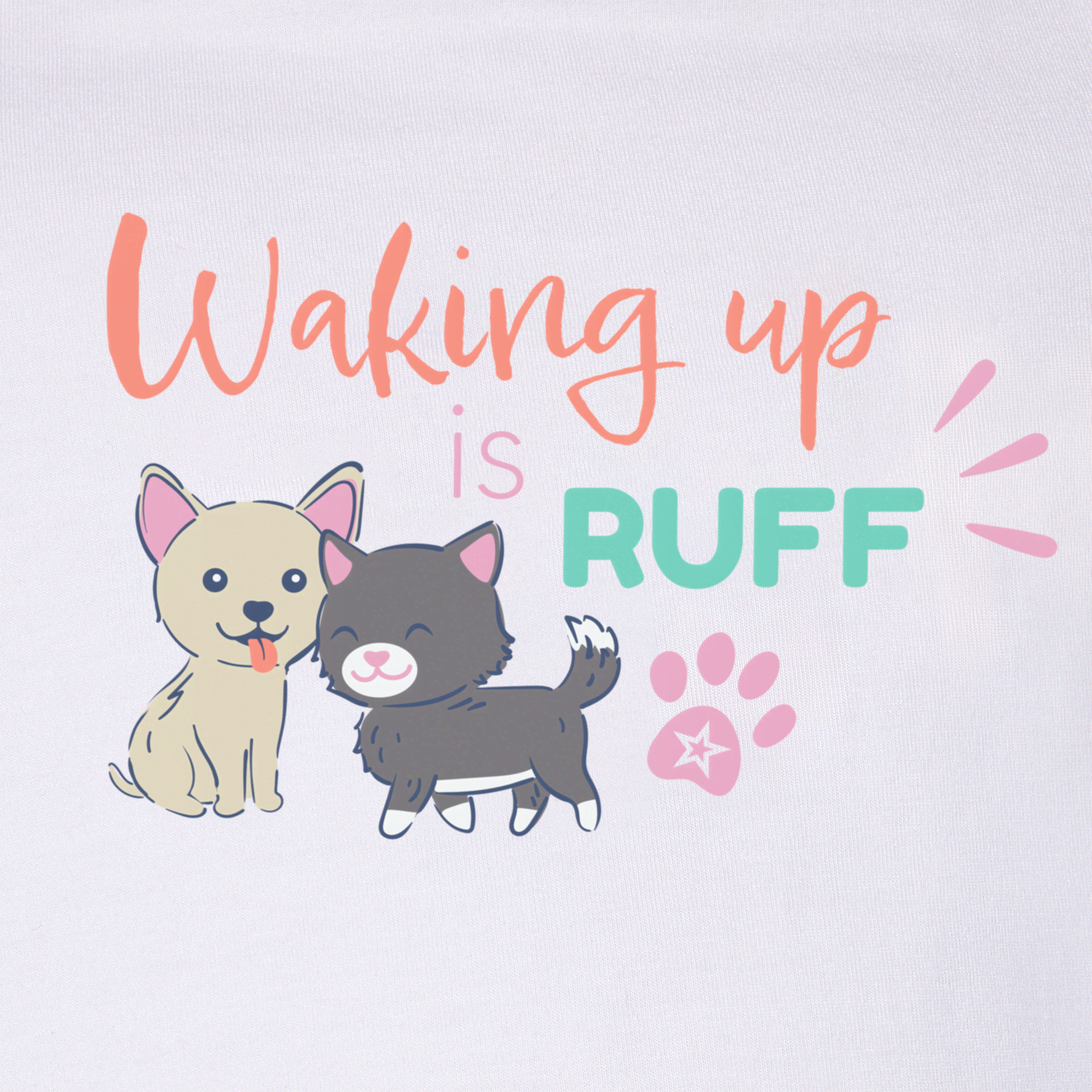 Waking Up Is Ruff PJs for Girls & 18-inch Dolls