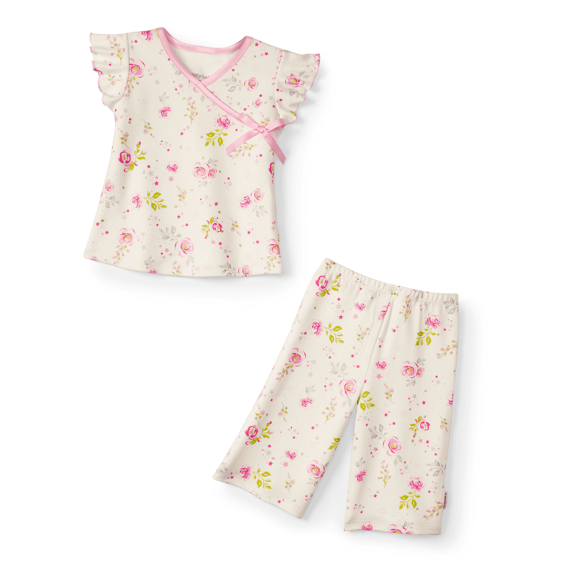 Beautiful Blooms Pajamas for Little Girls