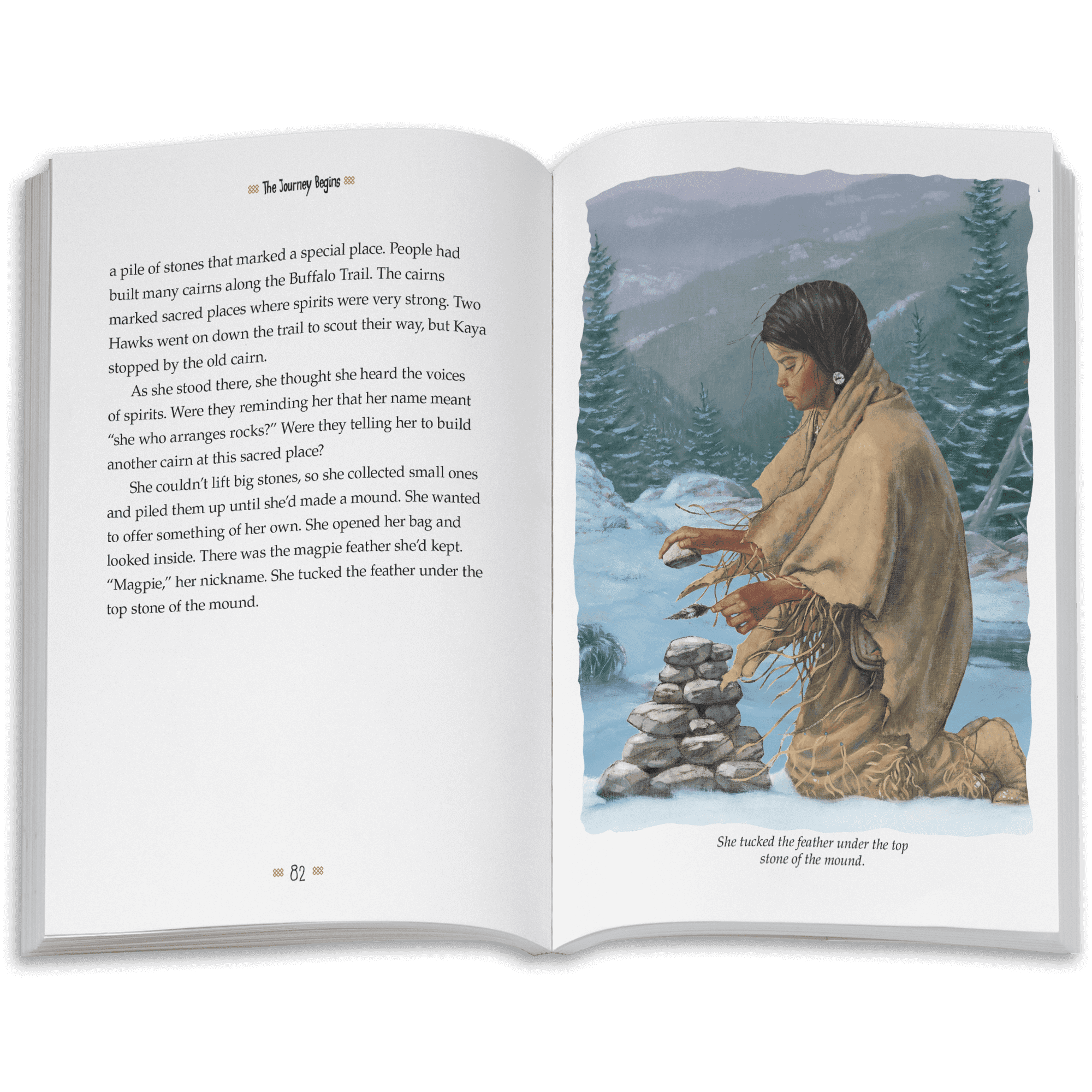 The Journey Begins: Kaya Book 1  (Historical Characters)